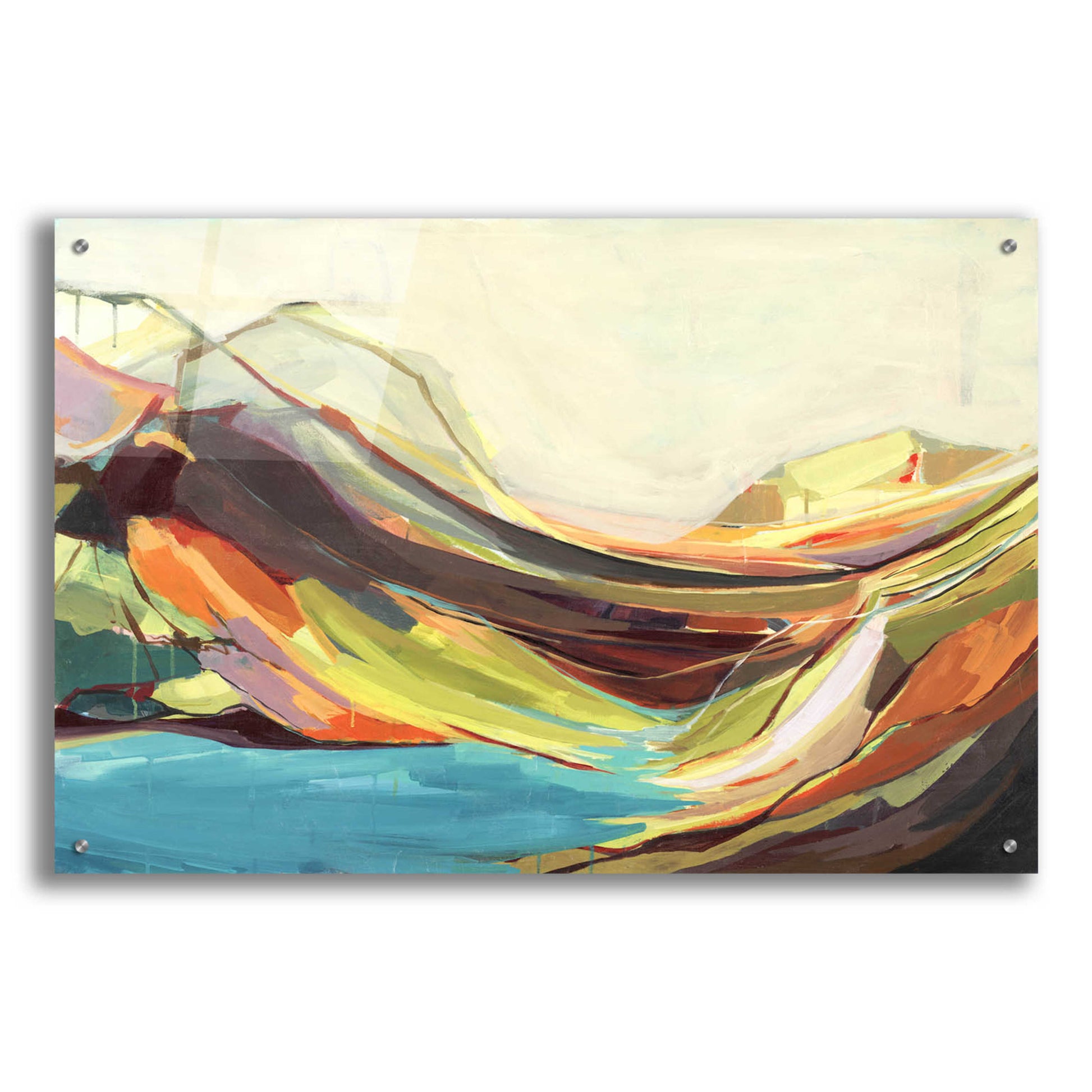 Epic Art 'Mount Desert Isle' by Amanda Hawkins, Acrylic Glass Wall Art,36x24