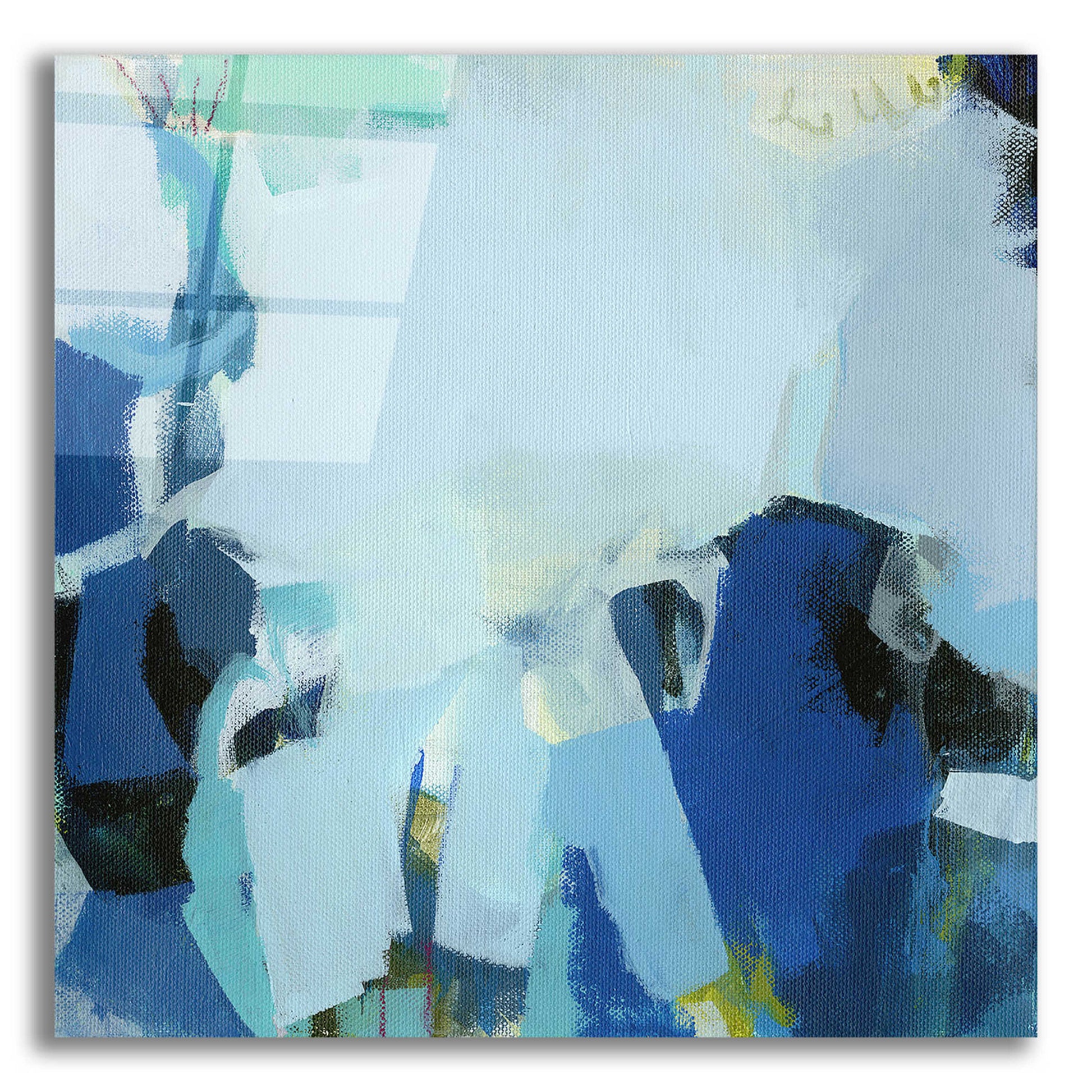 Epic Art 'Tide Pools' by Amanda Hawkins, Acrylic Glass Wall Art,12x12