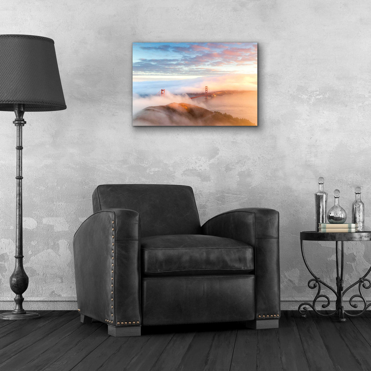Arrival by Ann Gordon - 24x16 acrylic wall art in a room