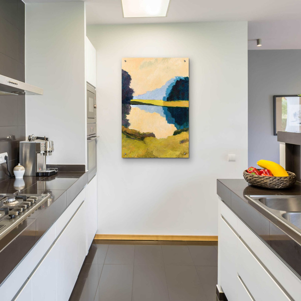 Local Reflections by Ann Gordon - 24x36 acrylic wall art in a room
