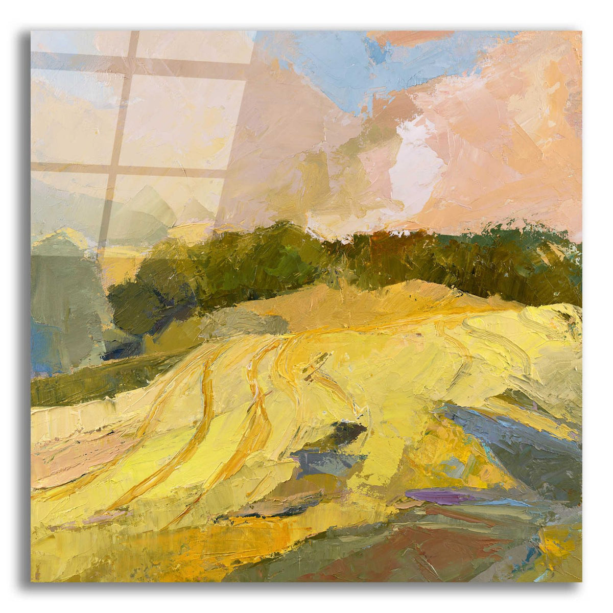 Overcast Farm Day by Ann Gordon acrylic glass wall art