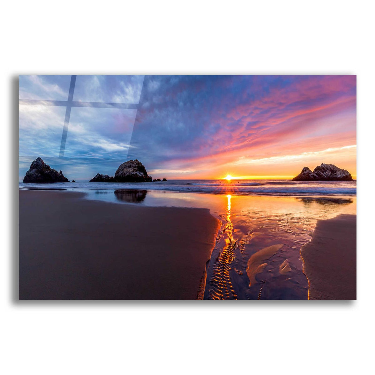 River of Gold by Ann Gordon acrylic glass wall art