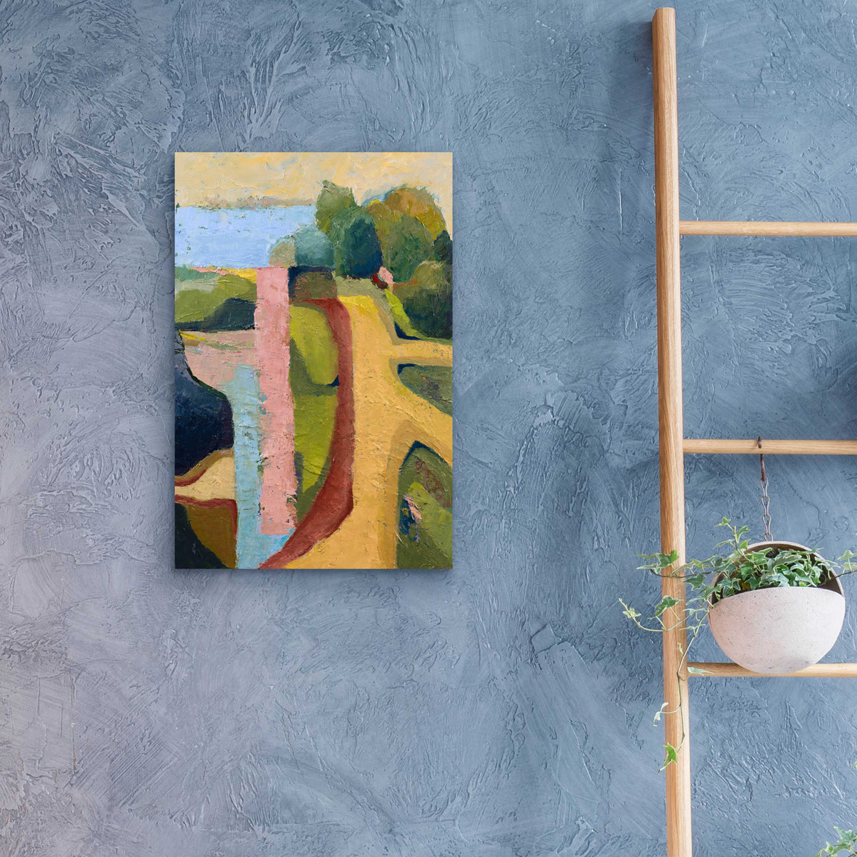 Sandy Hill Farm by Ann Gordon - 16x24 acrylic wall art in a room