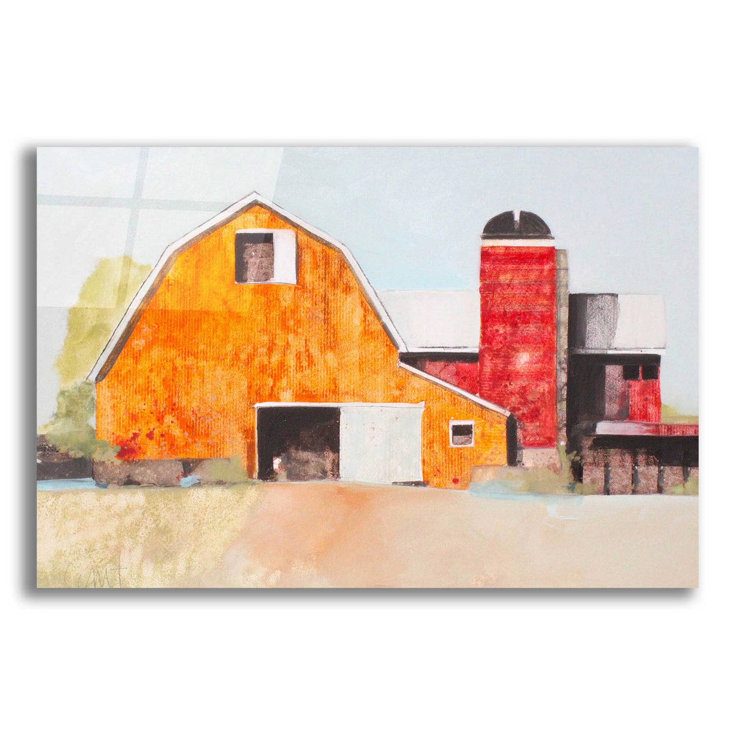 Epic Art 'Barn No. 3' by Anthony Grant, Acrylic Glass Wall Art,24x16