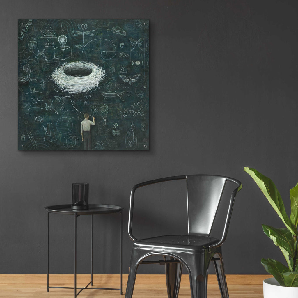 Epic Art 'Drafting Drifting ConsciousNest' by Duy Huynh, Acrylic Glass Wall Art,36x36