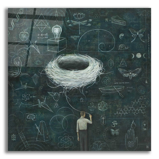 Epic Art 'Drafting Drifting ConsciousNest' by Duy Huynh, Acrylic Glass Wall Art