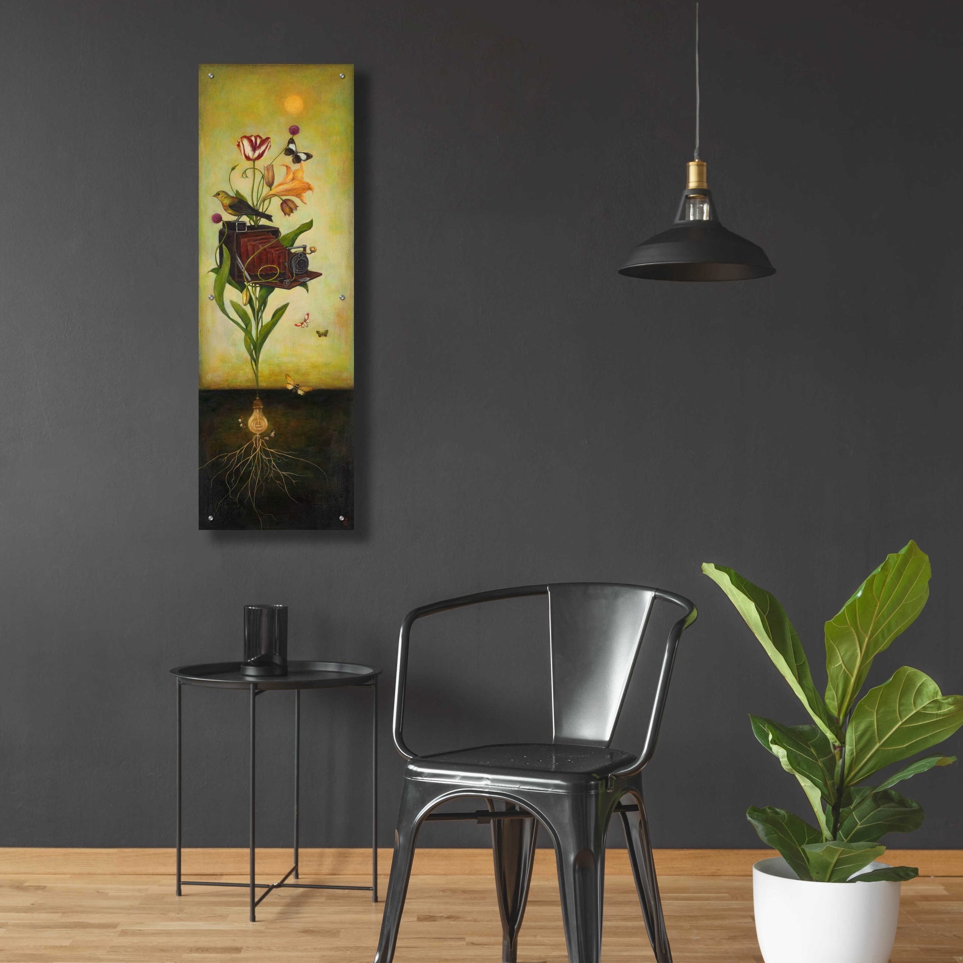 Epic Art 'Photosynthesis Bliss' by Duy Huynh, Acrylic Glass Wall Art,16x48