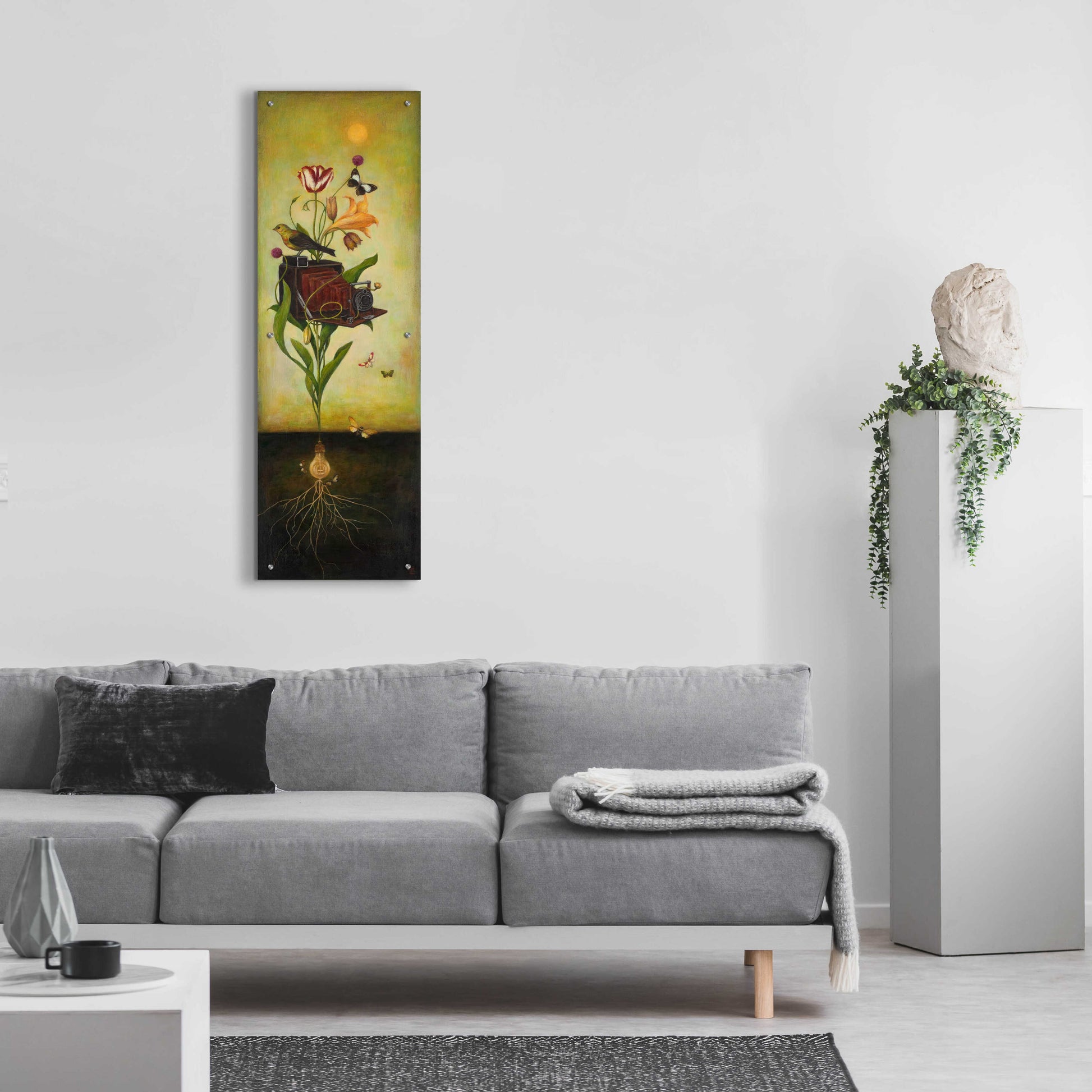 Epic Art 'Photosynthesis Bliss' by Duy Huynh, Acrylic Glass Wall Art,16x48