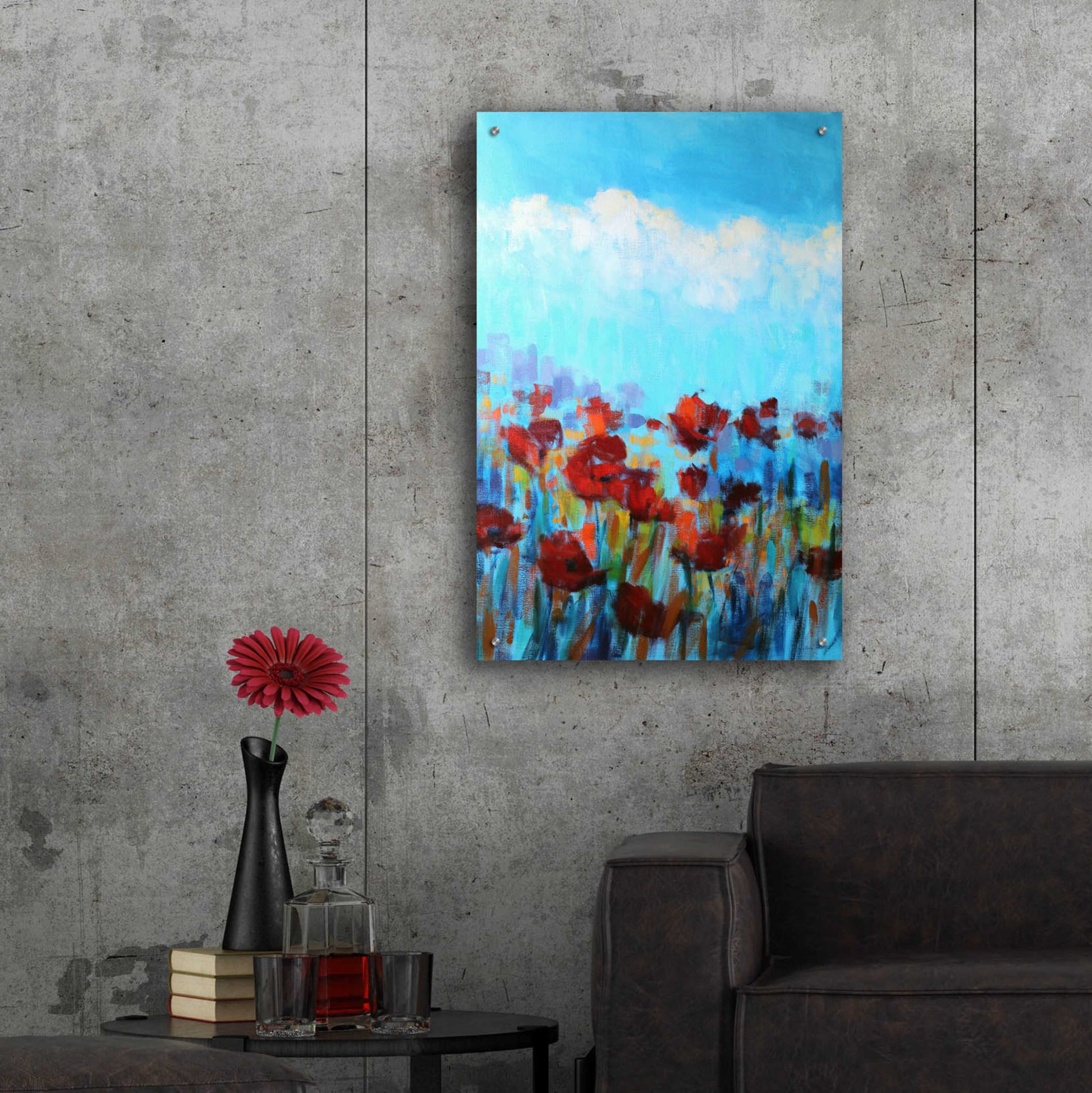 Epic Art 'Garden of Delights' by Claire Hardy, Acrylic Glass Wall Art,24x36