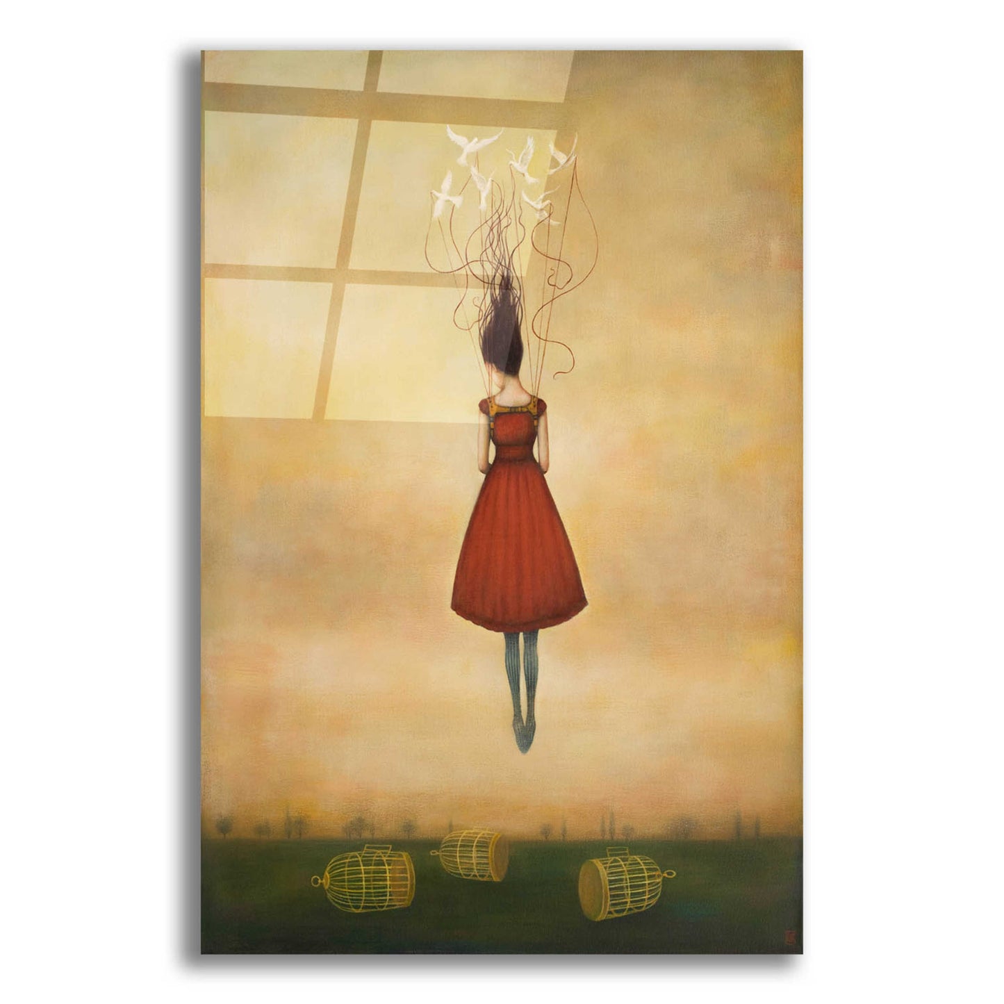 Epic Art 'Suspension of Disbelief' by Duy Huynh, Acrylic Glass Wall Art,12x16