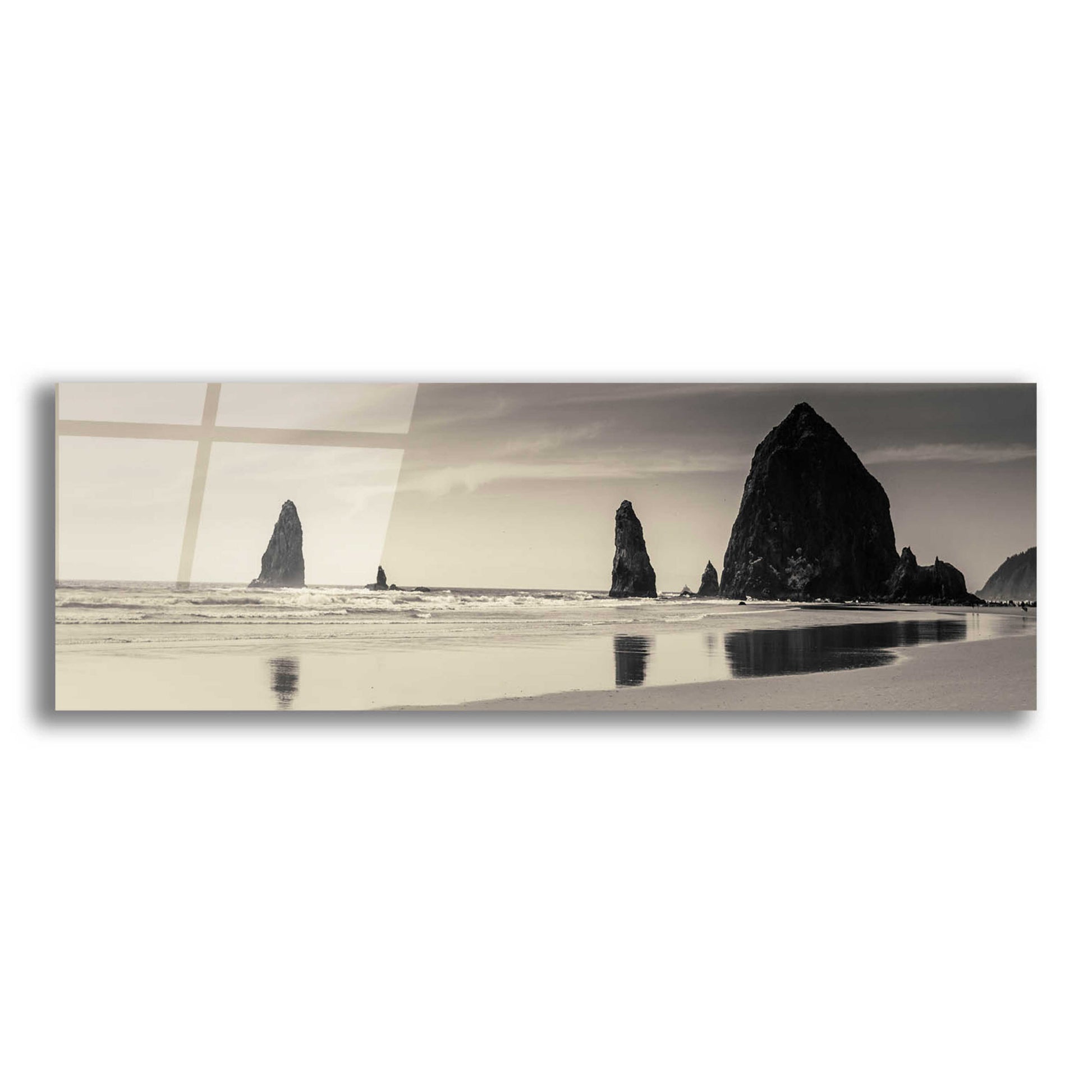 Epic Art 'Haystack Rock' by Gary Horsfall, Acrylic Glass Wall Art