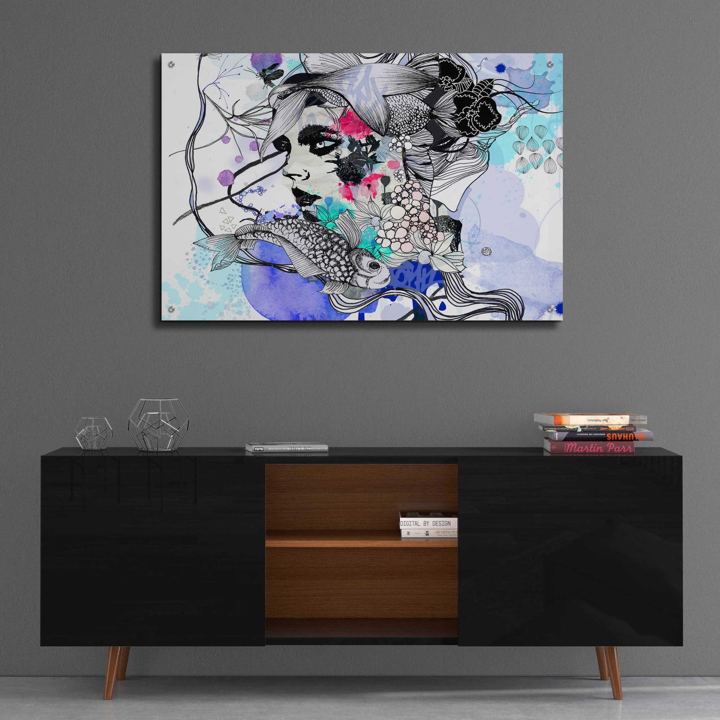 Epic Art 'Moab' by Giulio Lurissevich, Acrylic Glass Wall Art,36x24