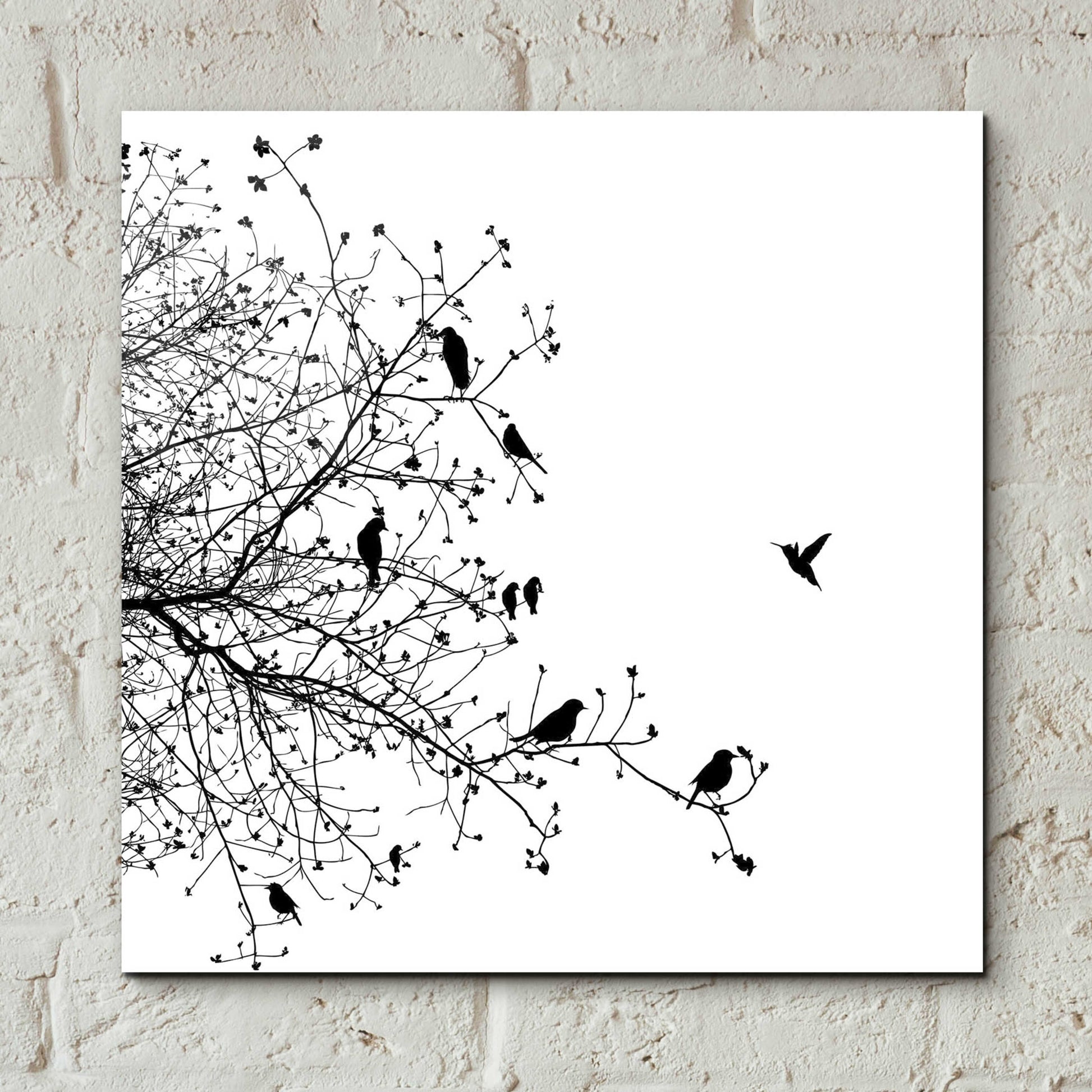 Epic Art 'Bird I' by GraphINC, Acrylic Glass Wall Art,12x12