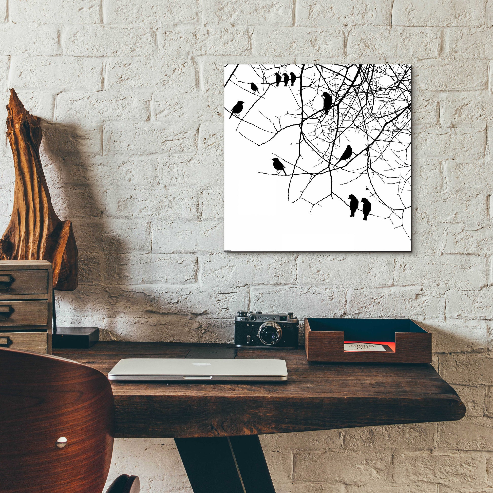 Epic Art 'Bird II' by GraphINC, Acrylic Glass Wall Art,12x12