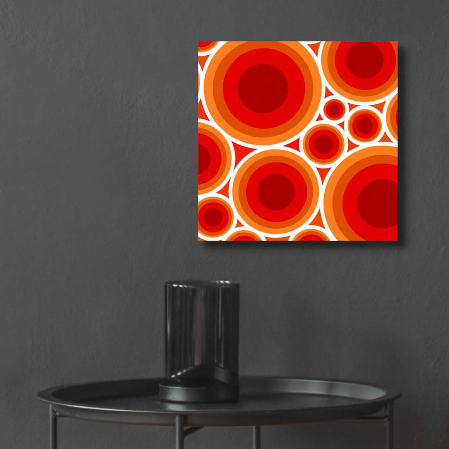 Epic Art 'Circles 1' by GraphINC, Acrylic Glass Wall Art,12x12