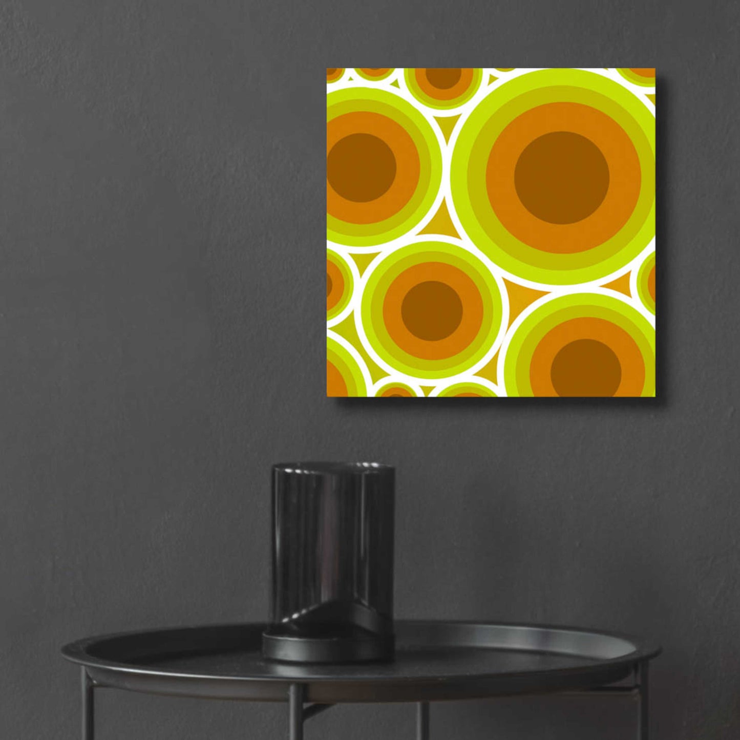 Epic Art 'Circles 2' by GraphINC, Acrylic Glass Wall Art,12x12