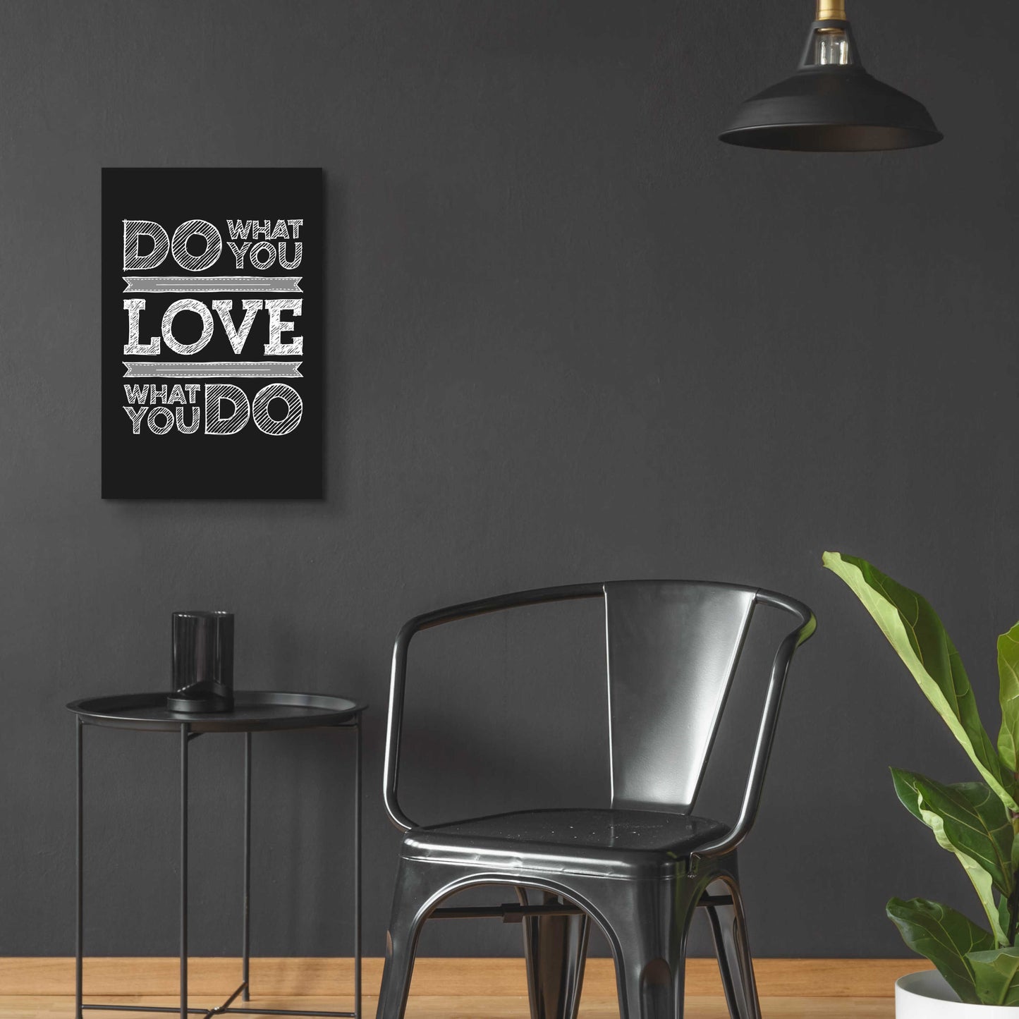 Epic Art 'Do What You Love' by GraphINC, Acrylic Glass Wall Art,16x24