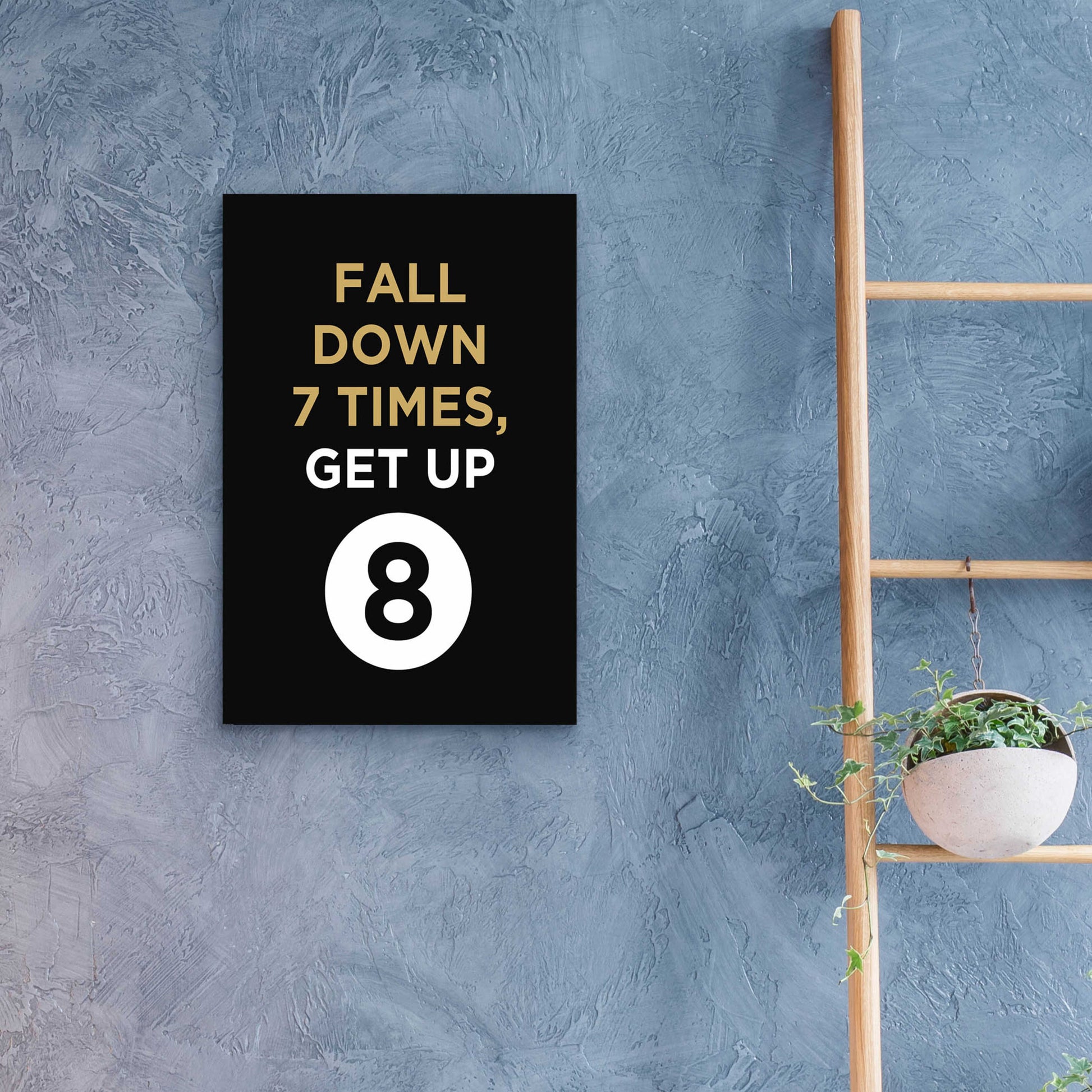 Epic Art 'Fall Down' by GraphINC, Acrylic Glass Wall Art,16x24