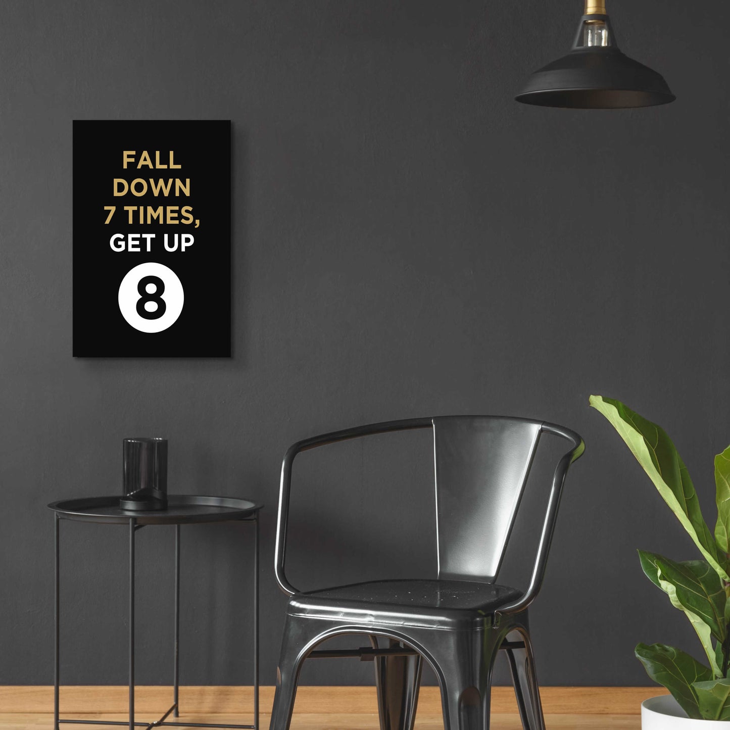 Epic Art 'Fall Down' by GraphINC, Acrylic Glass Wall Art,16x24