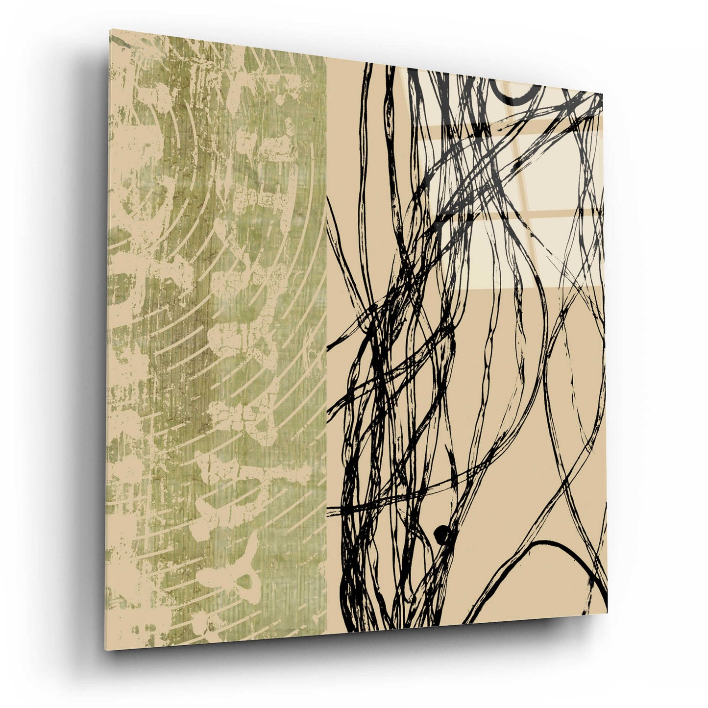 Epic Art 'Fibers 2' by GraphINC, Acrylic Glass Wall Art,12x12