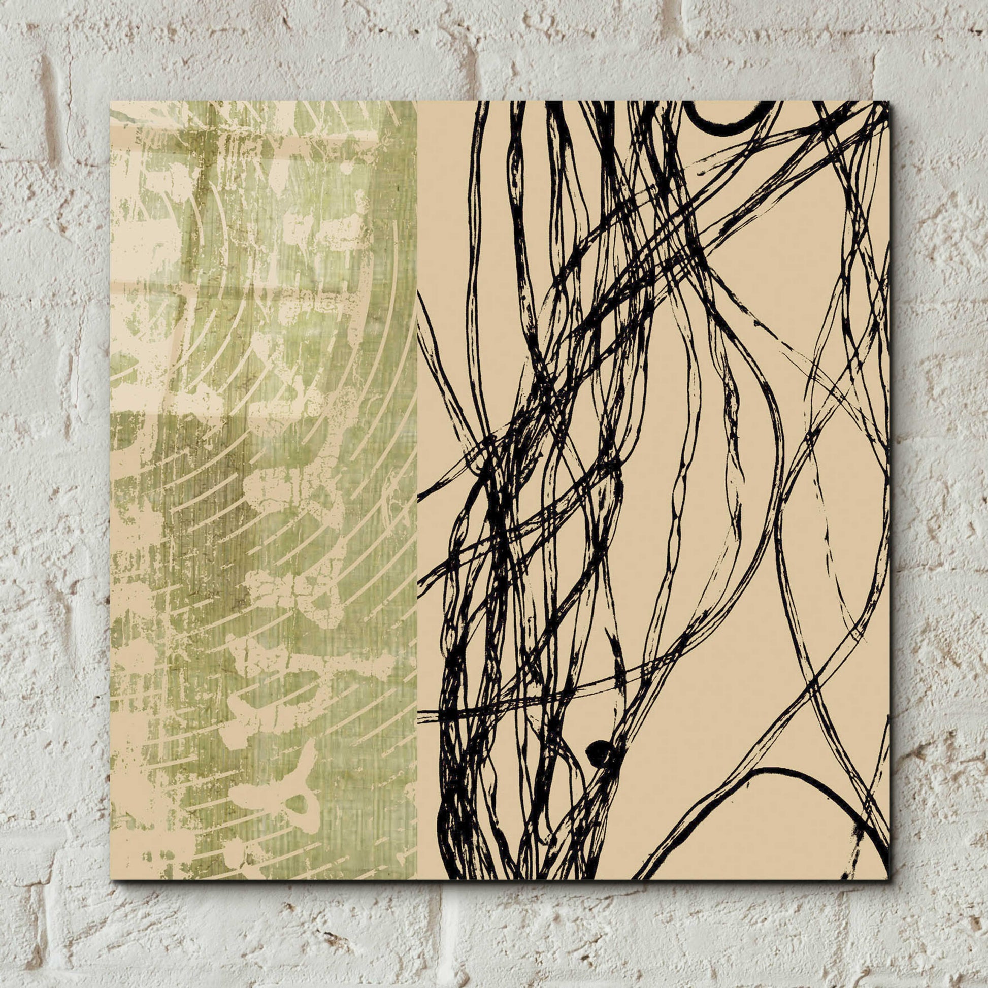 Epic Art 'Fibers 2' by GraphINC, Acrylic Glass Wall Art,12x12