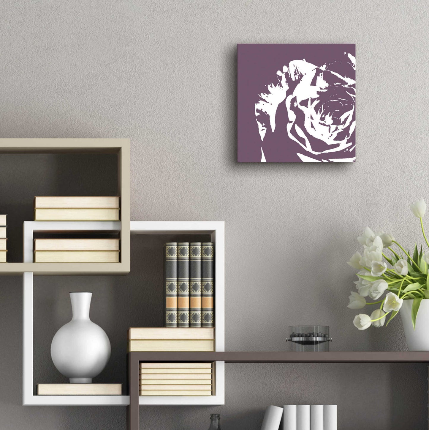 Epic Art 'Flower I' by GraphINC, Acrylic Glass Wall Art,12x12