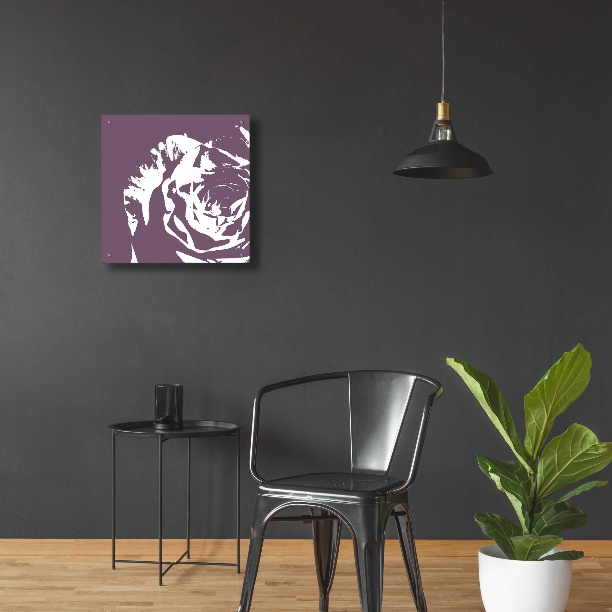 Epic Art 'Flower I' by GraphINC, Acrylic Glass Wall Art,24x24