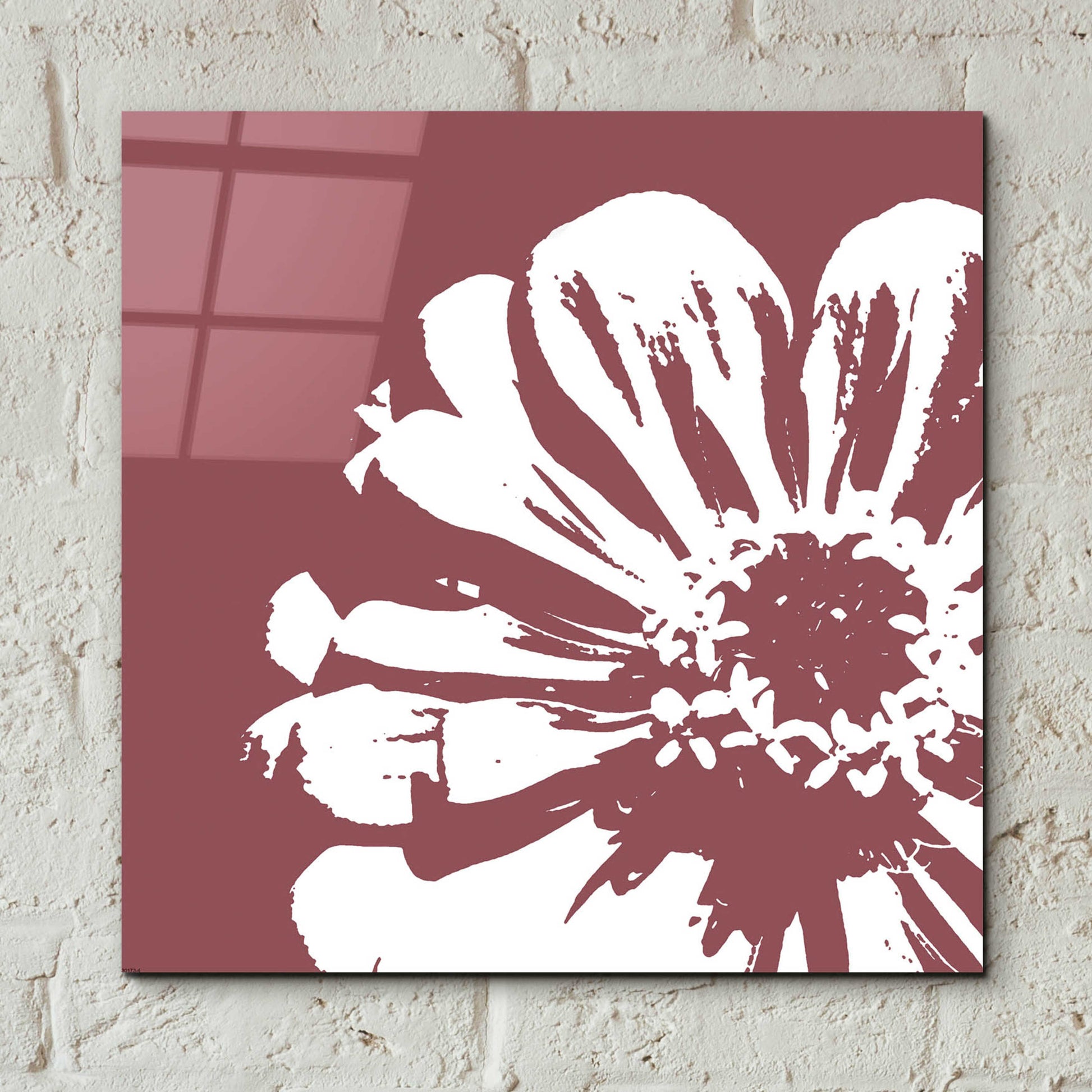 Epic Art 'Flower II' by GraphINC, Acrylic Glass Wall Art,12x12