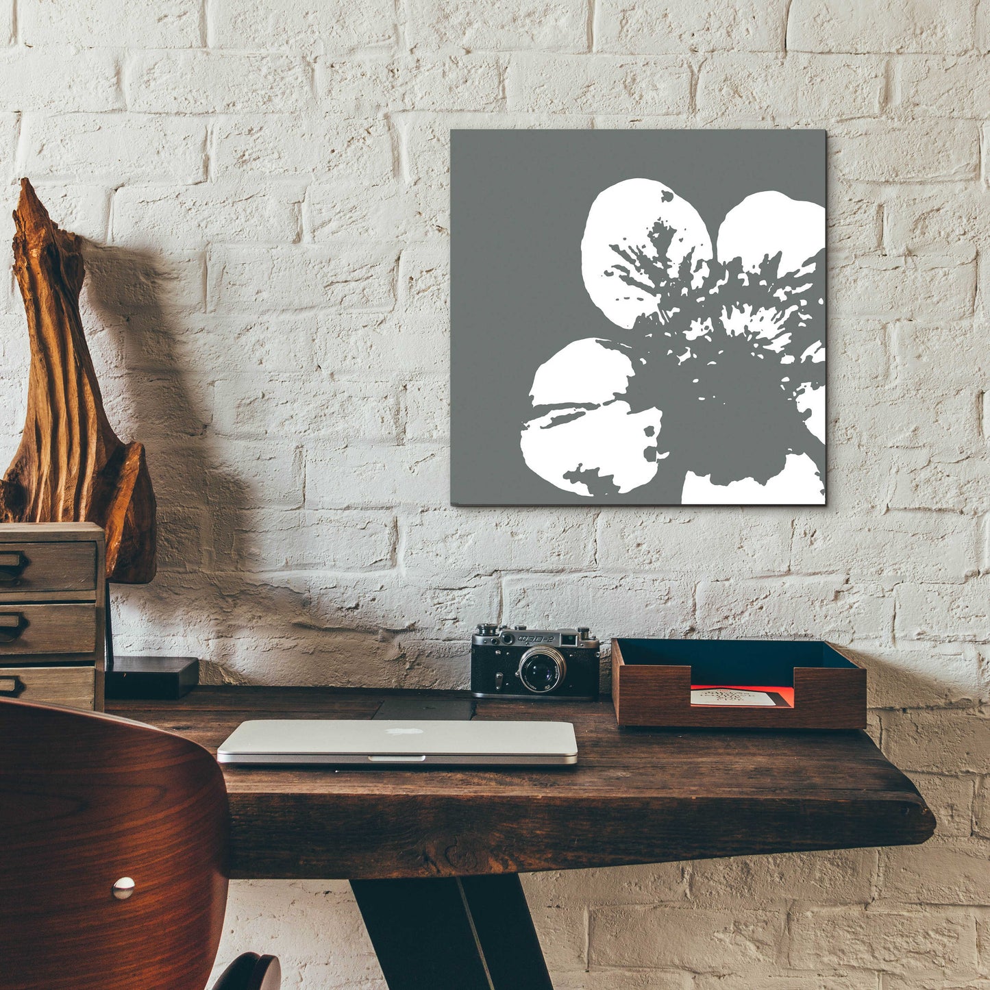 Epic Art 'Flower III' by GraphINC, Acrylic Glass Wall Art,12x12