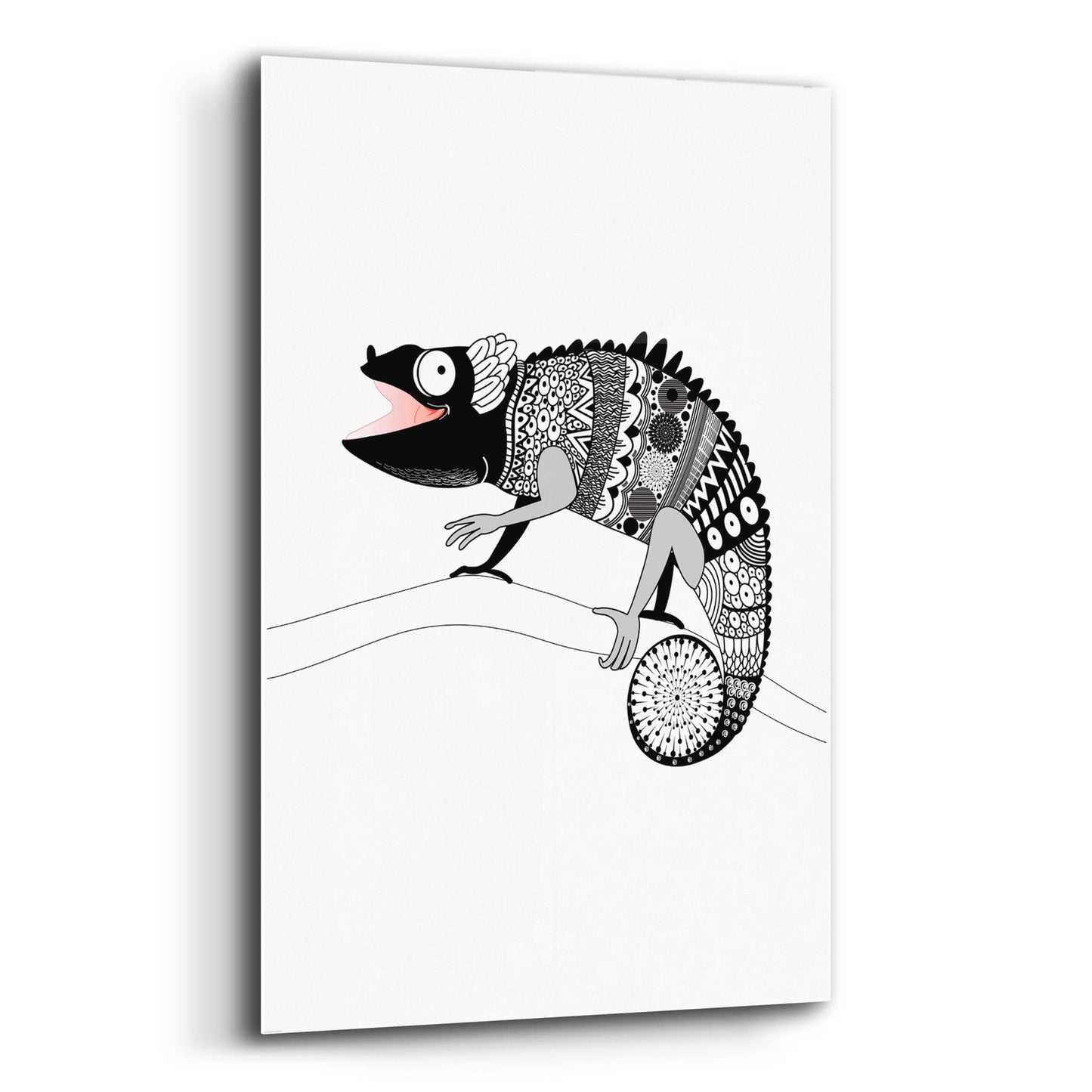 Epic Art 'Gecko' by GraphINC, Acrylic Glass Wall Art,12x16