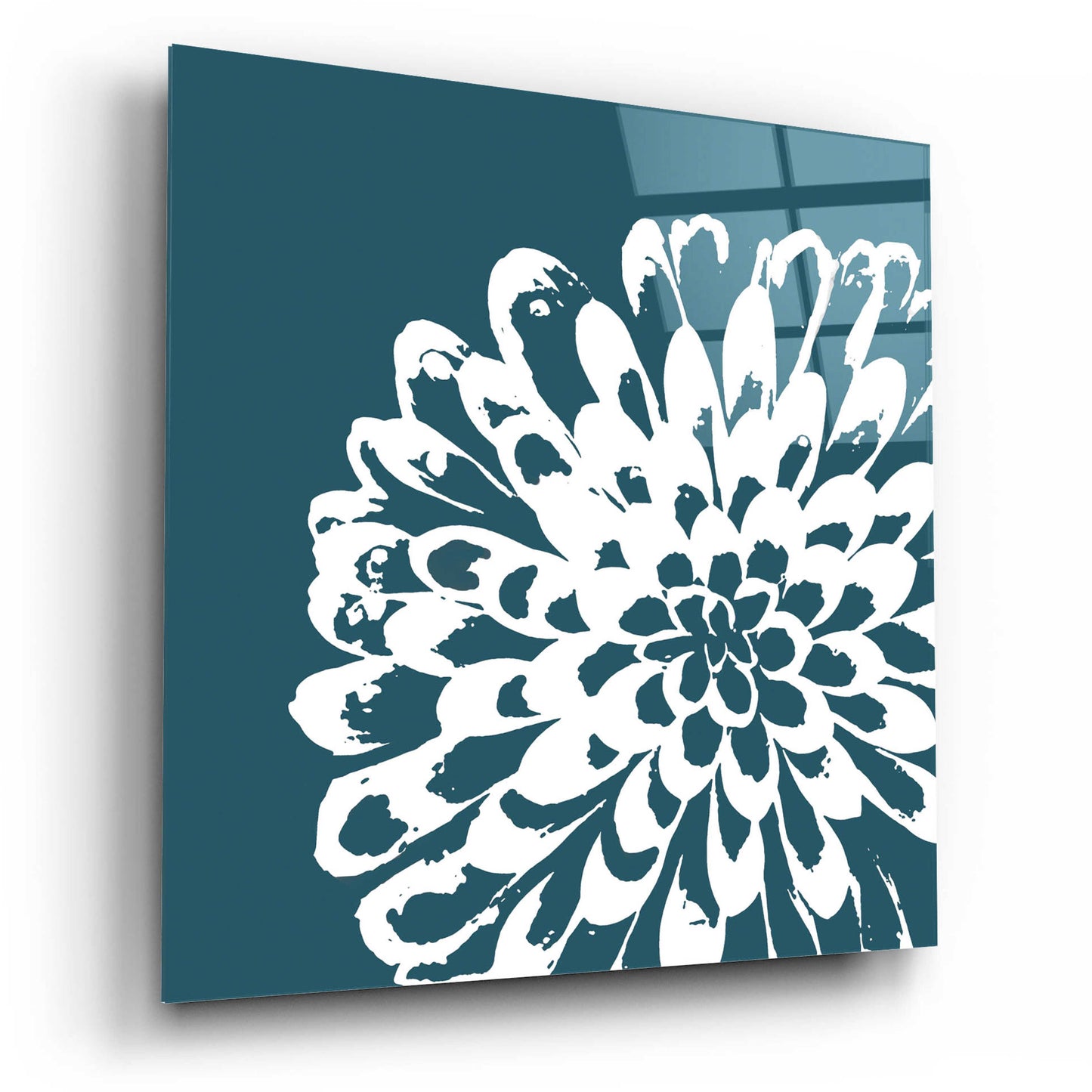 Epic Art 'Graphic Flower 1' by GraphINC, Acrylic Glass Wall Art,12x12