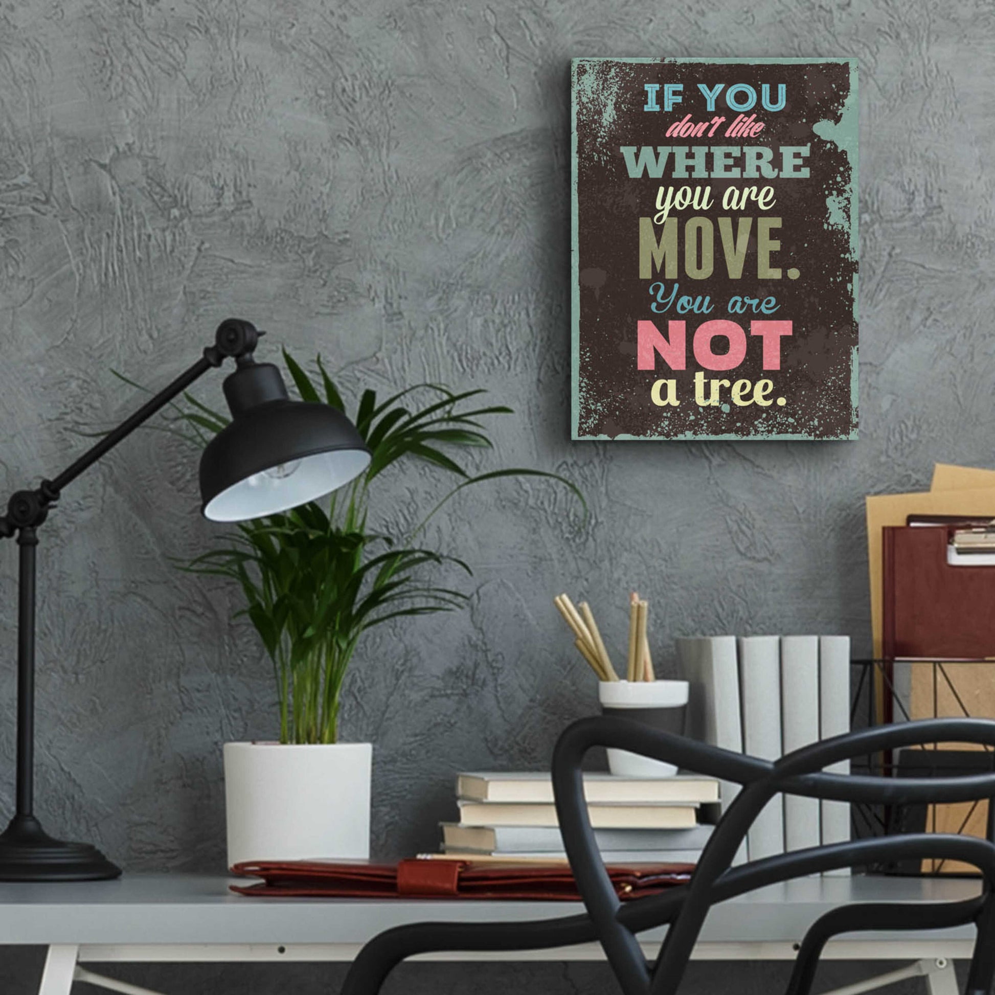 Epic Art 'If You Don’t Like' by GraphINC, Acrylic Glass Wall Art,12x16