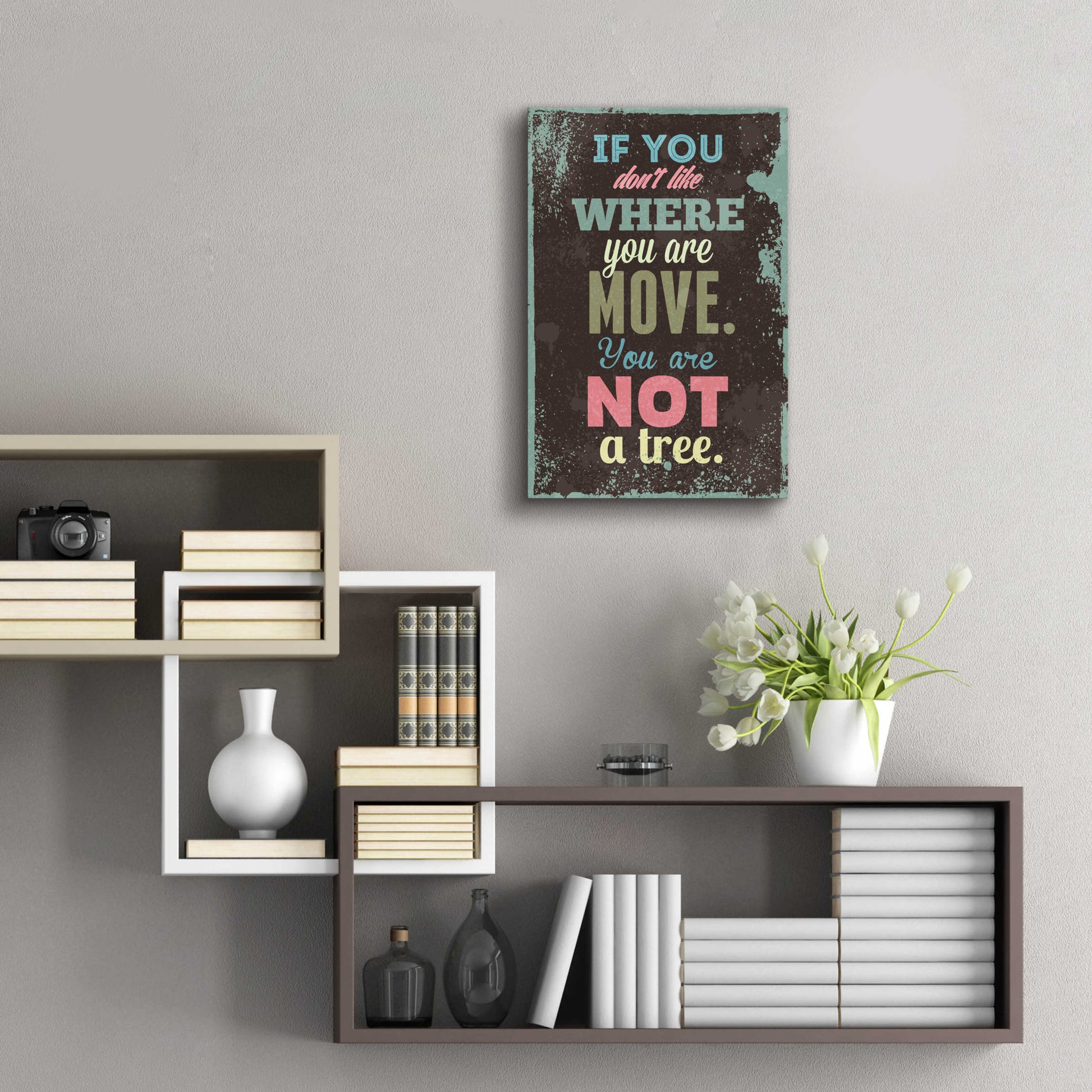 Epic Art 'If You Don’t Like' by GraphINC, Acrylic Glass Wall Art,16x24