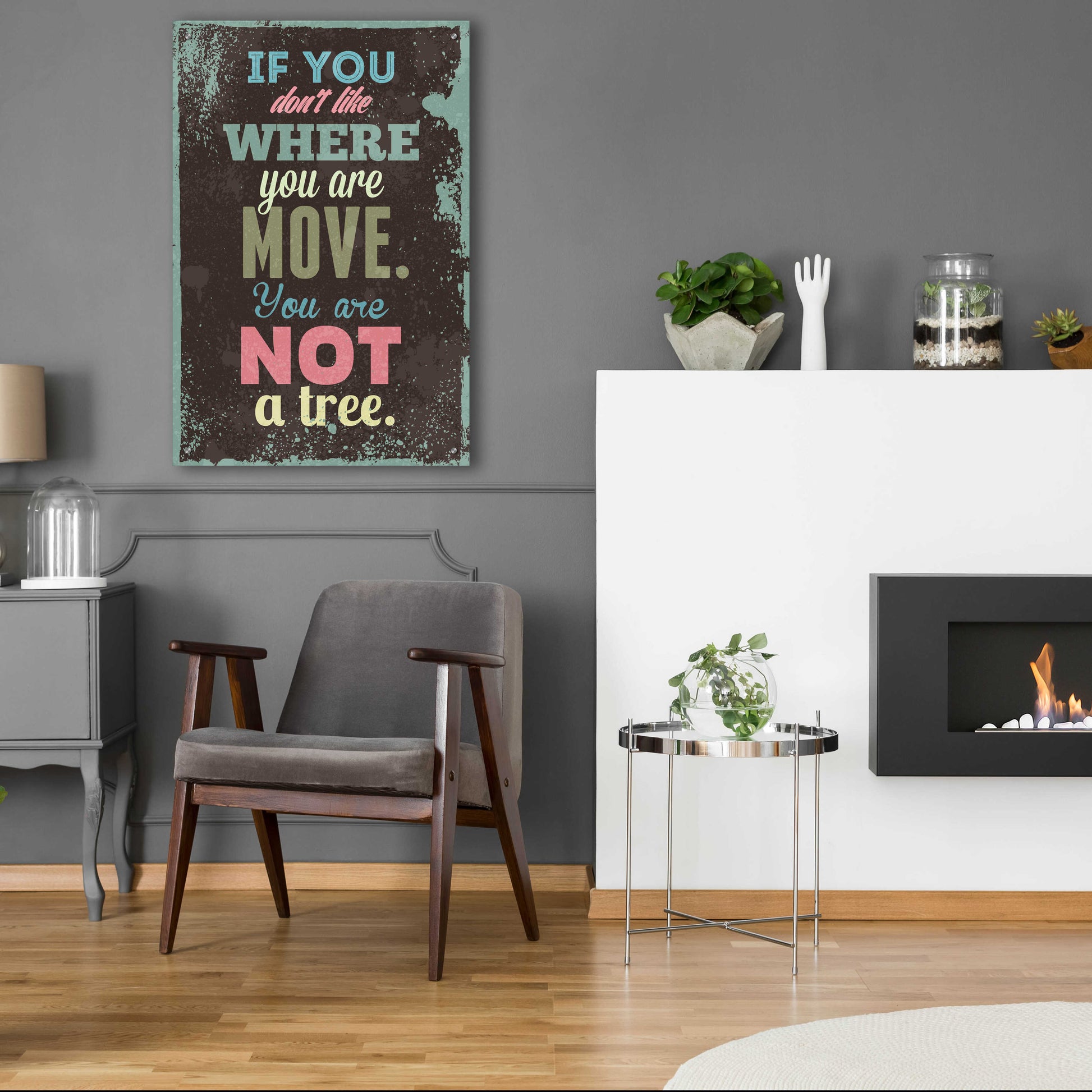 Epic Art 'If You Don’t Like' by GraphINC, Acrylic Glass Wall Art,24x36