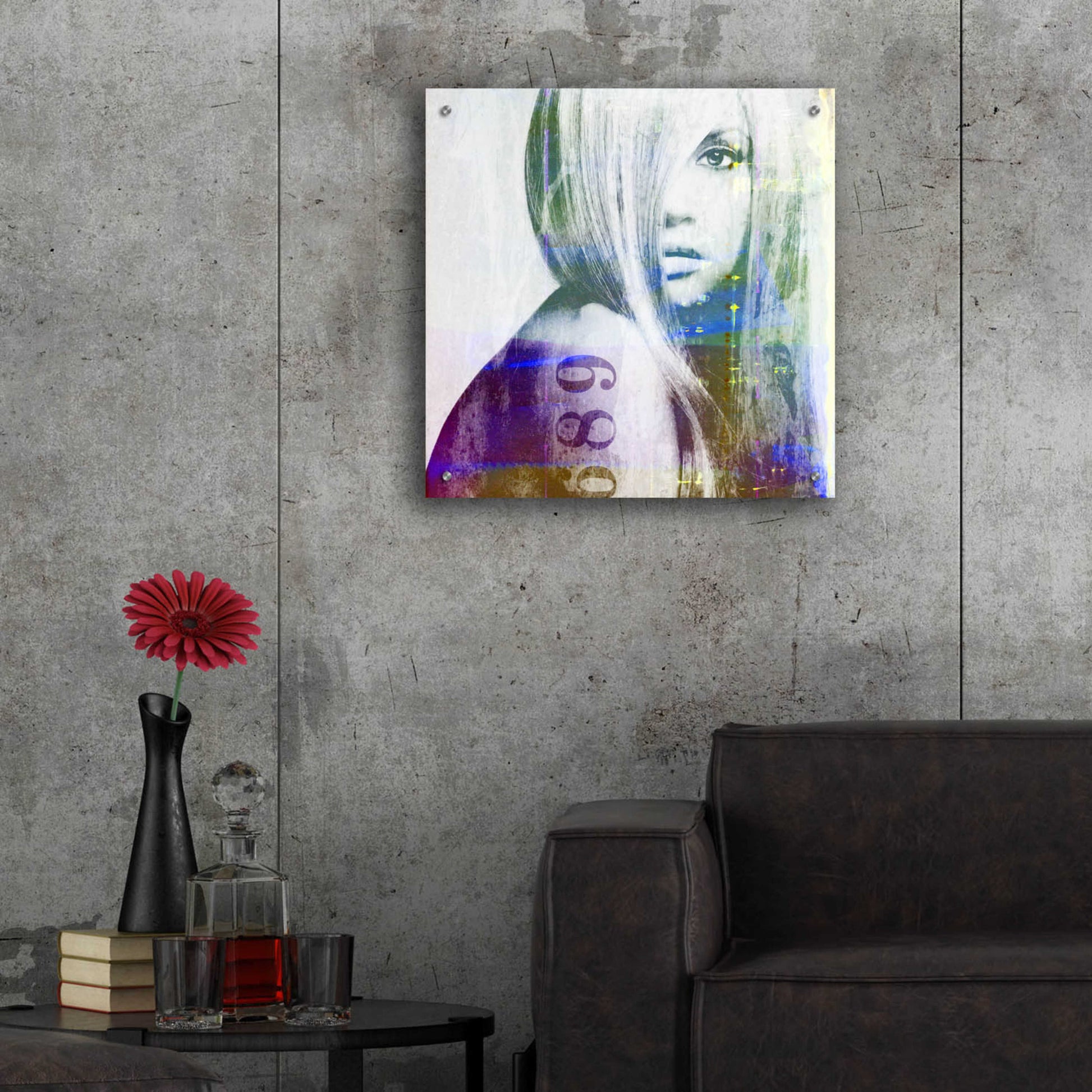 Epic Art 'It’s You' by GraphINC, Acrylic Glass Wall Art,24x24