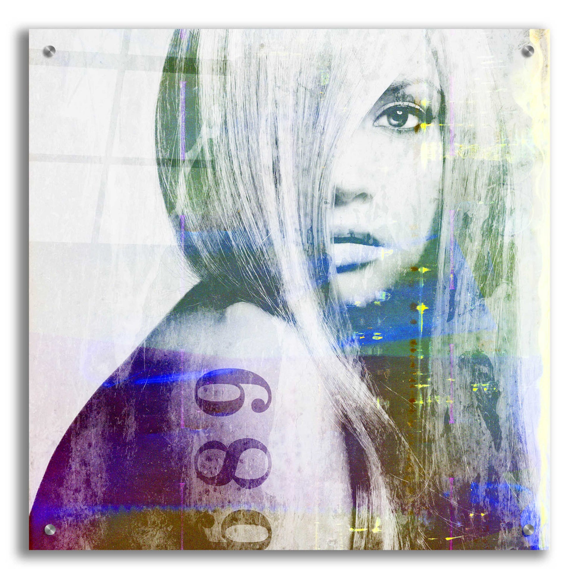 Epic Art 'It’s You' by GraphINC, Acrylic Glass Wall Art,24x24