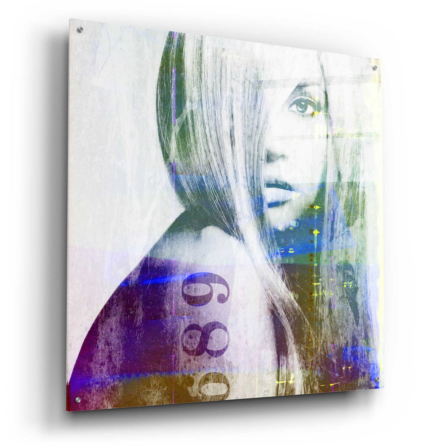 Epic Art 'It’s You' by GraphINC, Acrylic Glass Wall Art,36x36