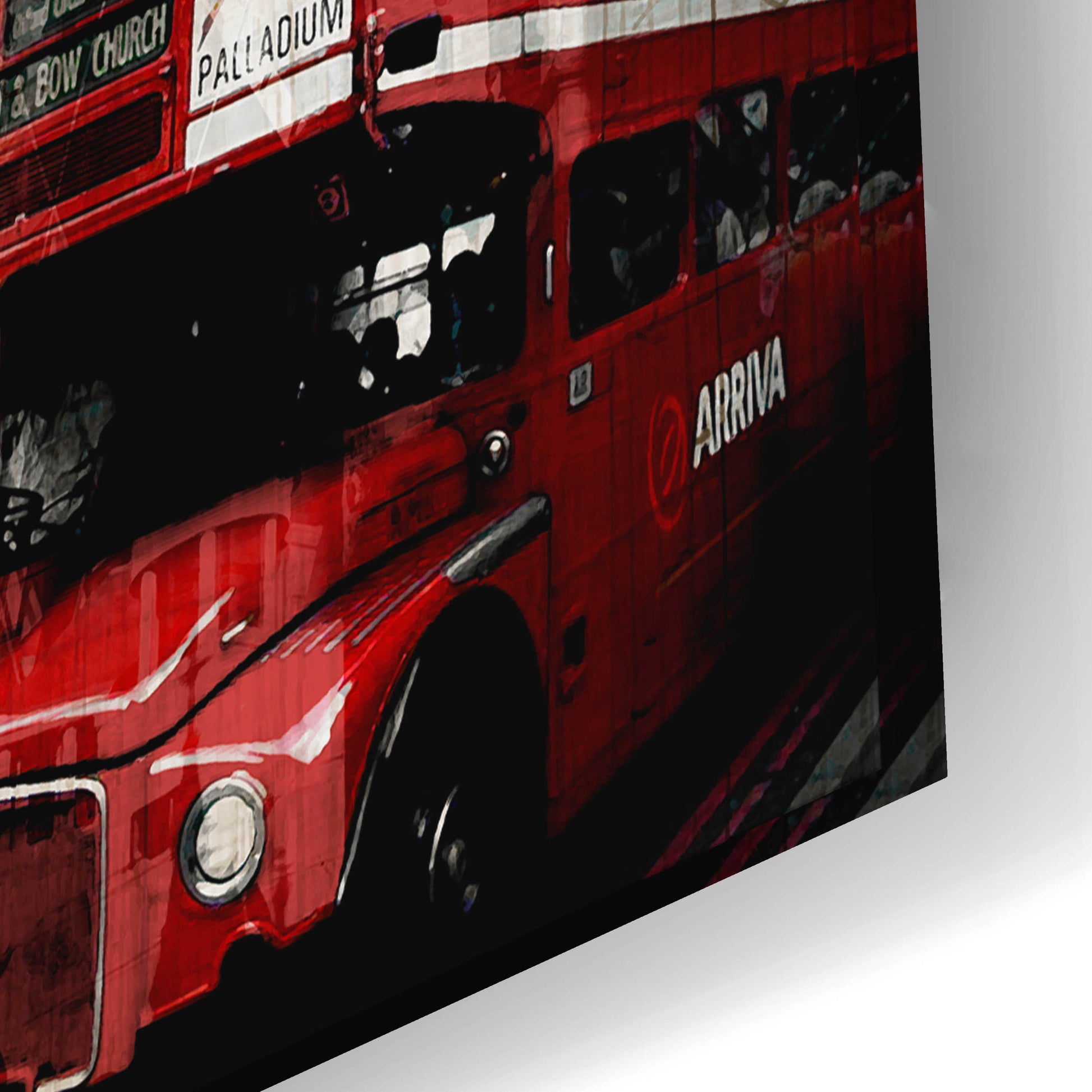 Epic Art 'London' by GraphINC, Acrylic Glass Wall Art,24x16