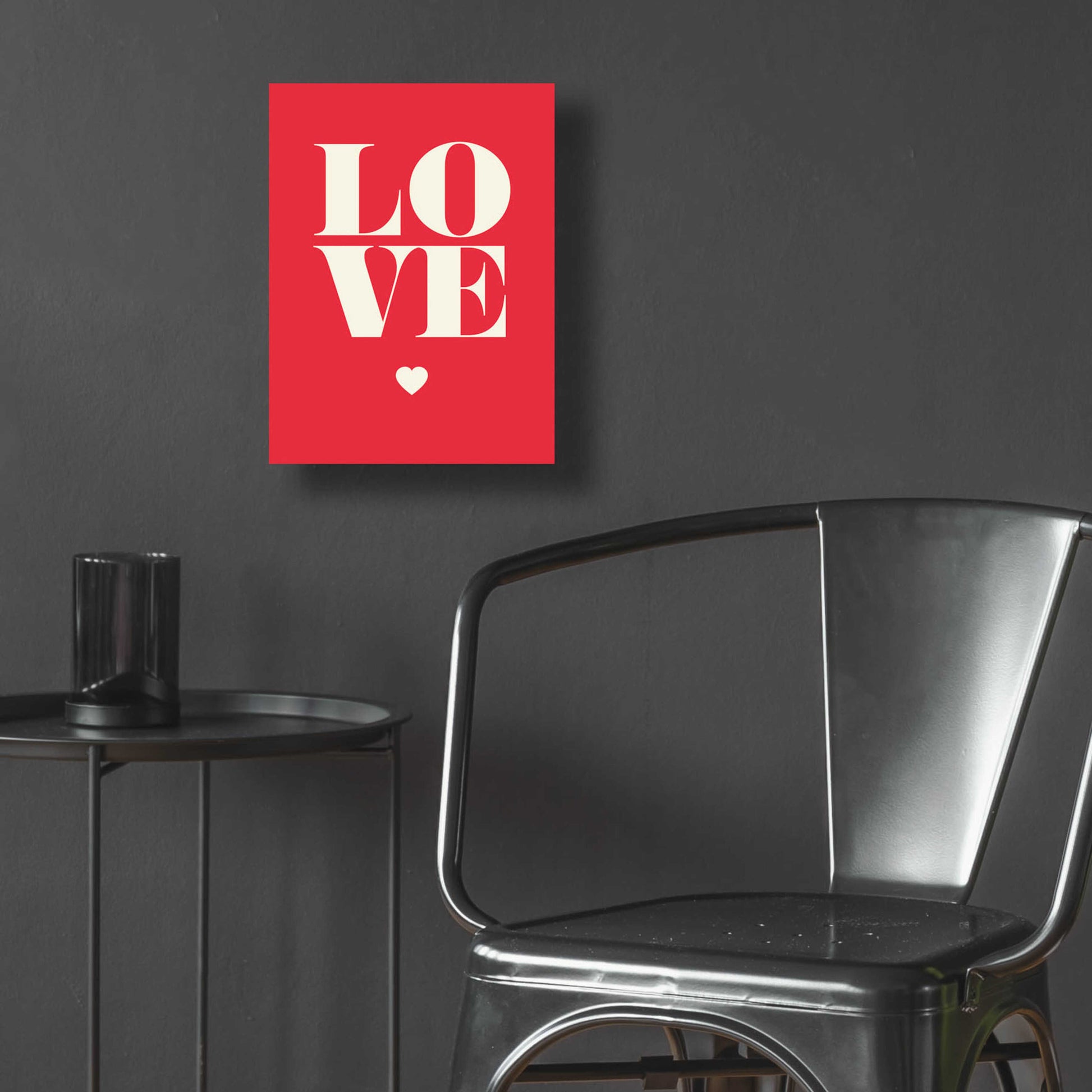 Epic Art 'Love' by GraphINC, Acrylic Glass Wall Art,12x16