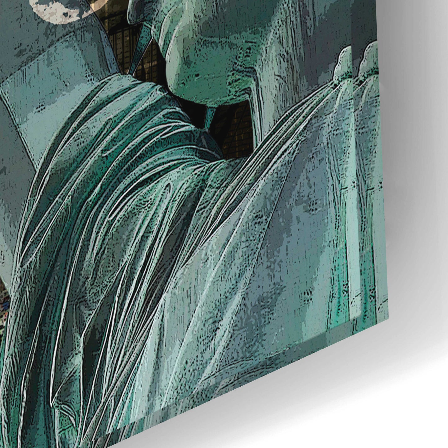 Epic Art 'New York' by GraphINC, Acrylic Glass Wall Art,24x16