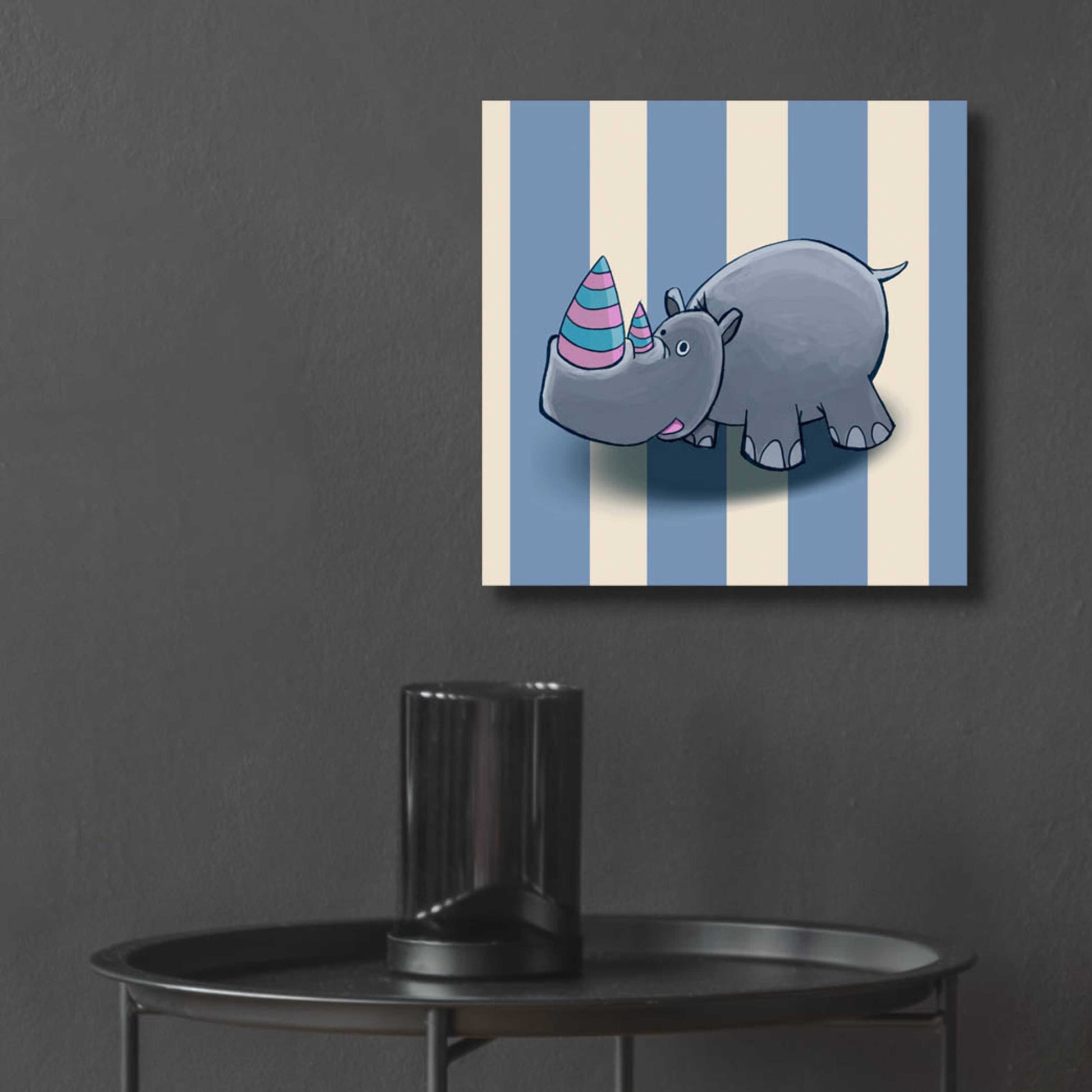 Epic Art 'Rhino' by GraphINC, Acrylic Glass Wall Art,12x12