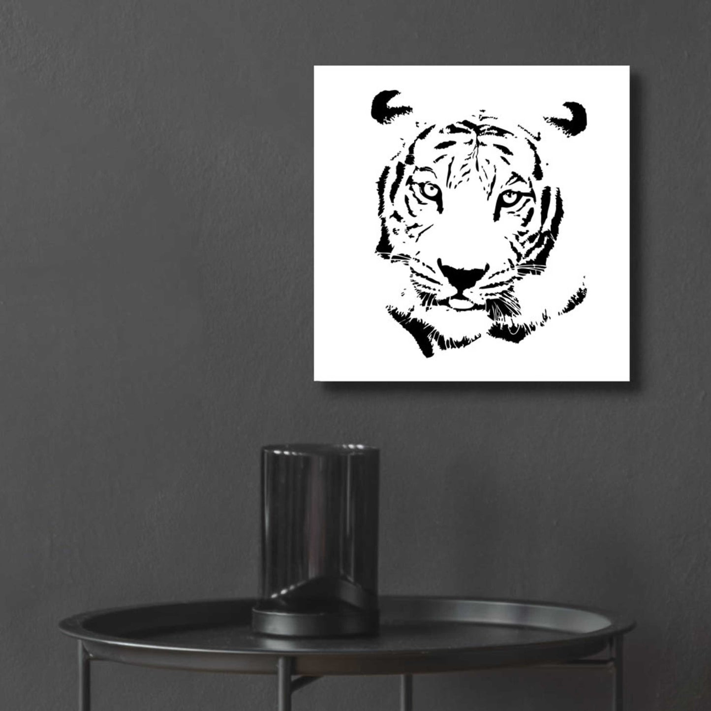 Epic Art 'Tiger' by GraphINC, Acrylic Glass Wall Art,12x12