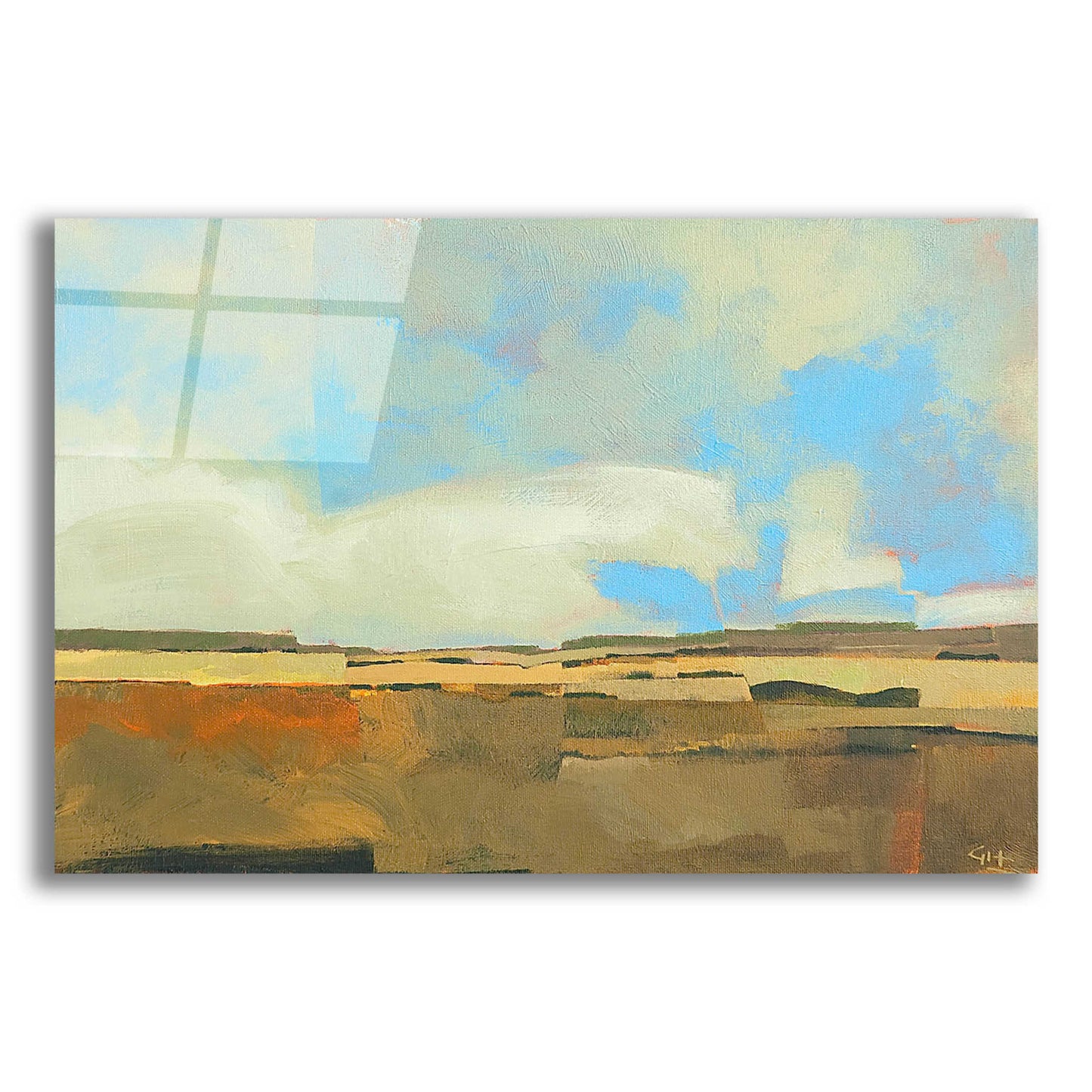 Epic Art 'October Sky' by Greg Hargreaves, Acrylic Glass Wall Art,16x12