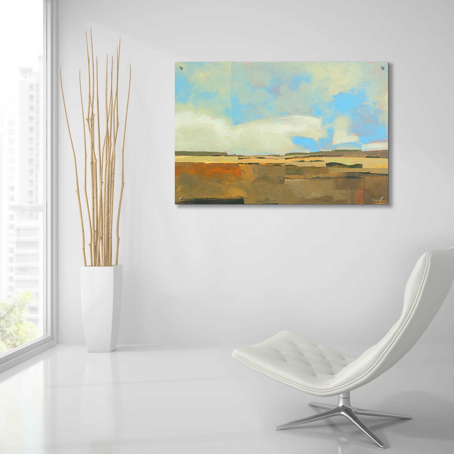 Epic Art 'October Sky' by Greg Hargreaves, Acrylic Glass Wall Art,36x24