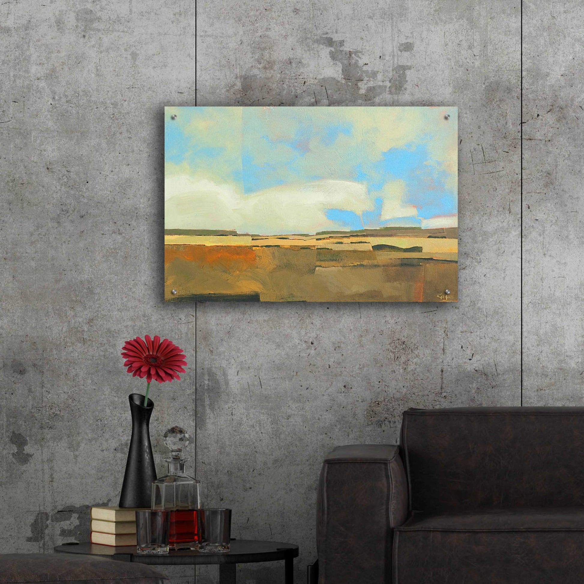 Epic Art 'October Sky' by Greg Hargreaves, Acrylic Glass Wall Art,36x24