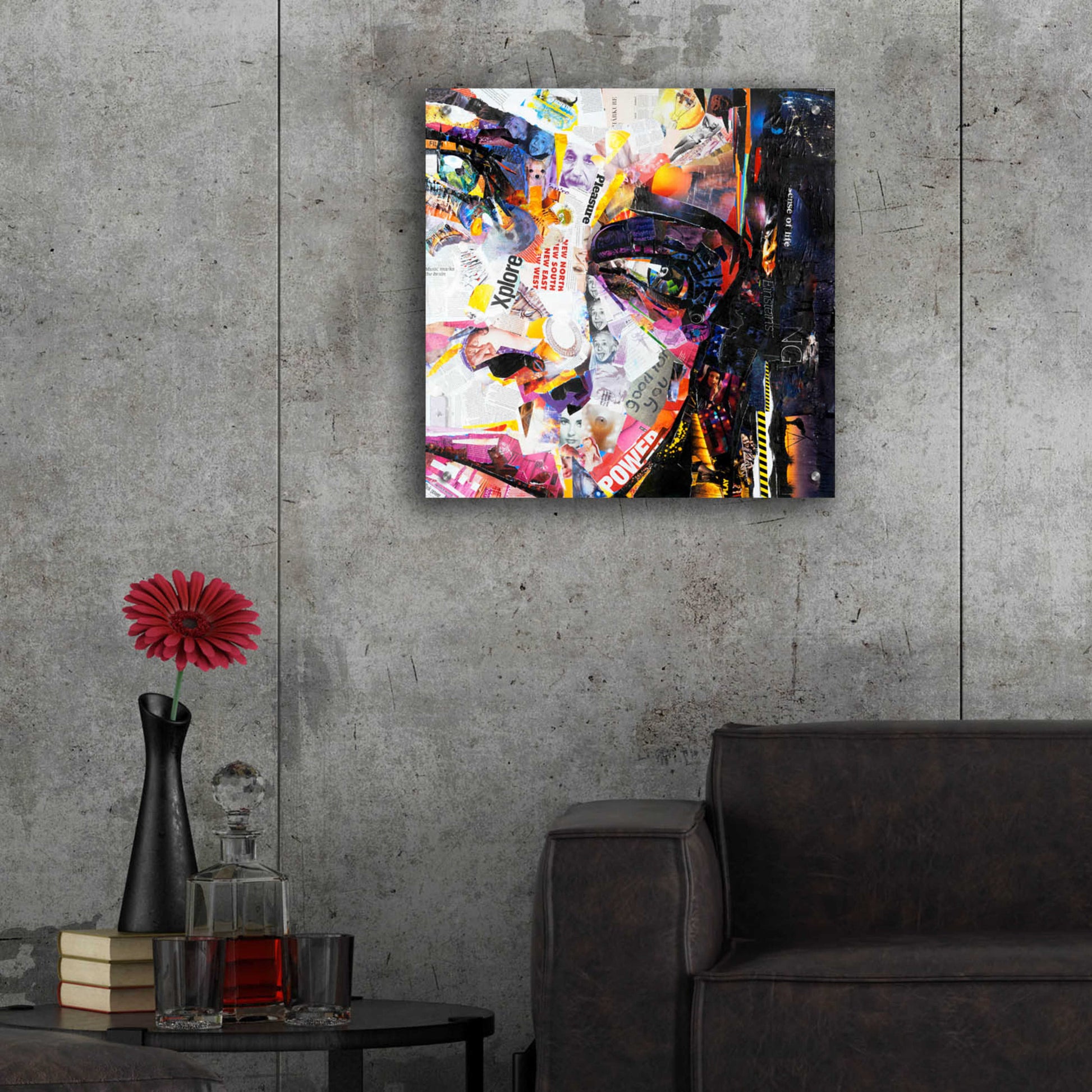 Epic Art 'Fashion' by Grey, Acrylic Glass Wall Art,24x24