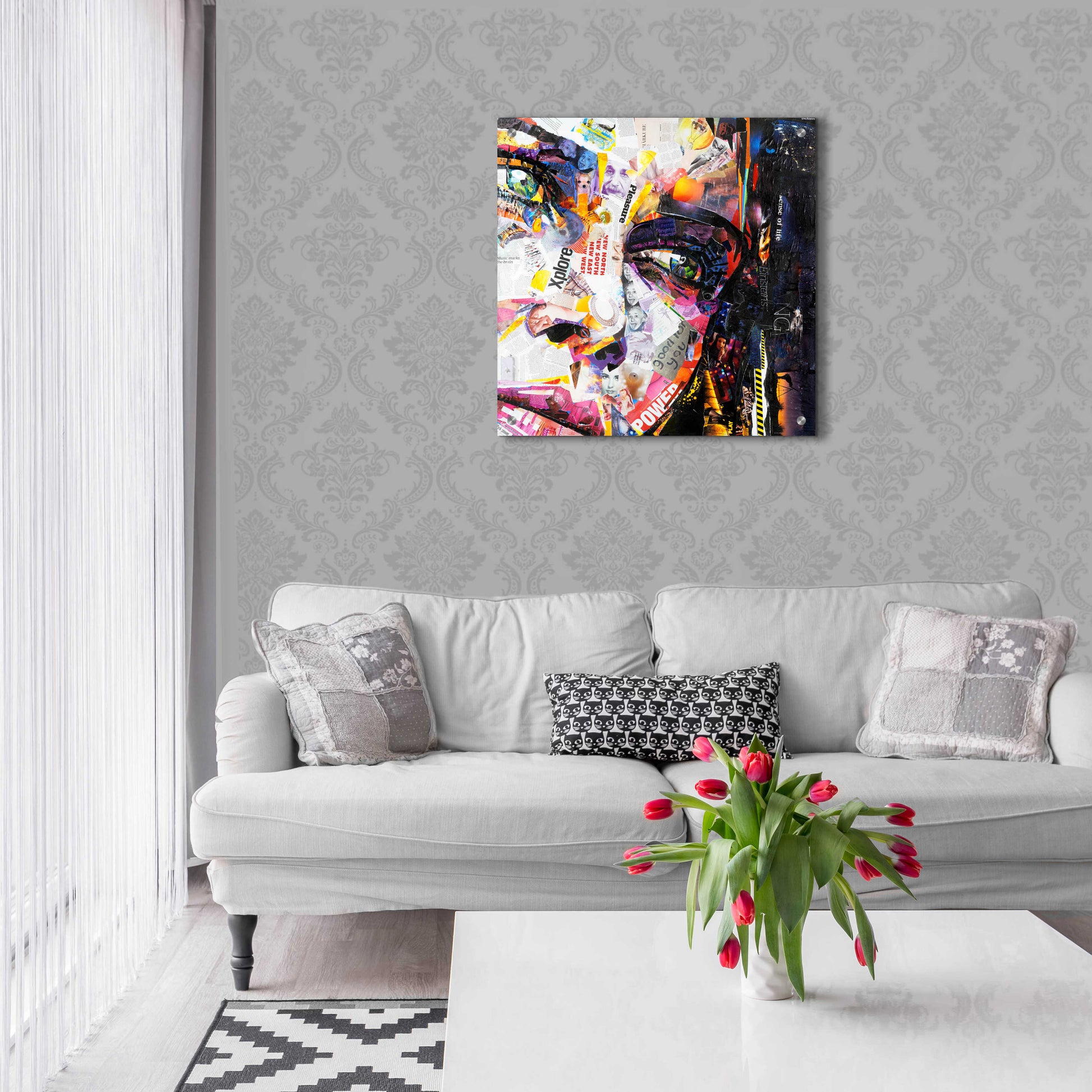 Epic Art 'Fashion' by Grey, Acrylic Glass Wall Art,24x24