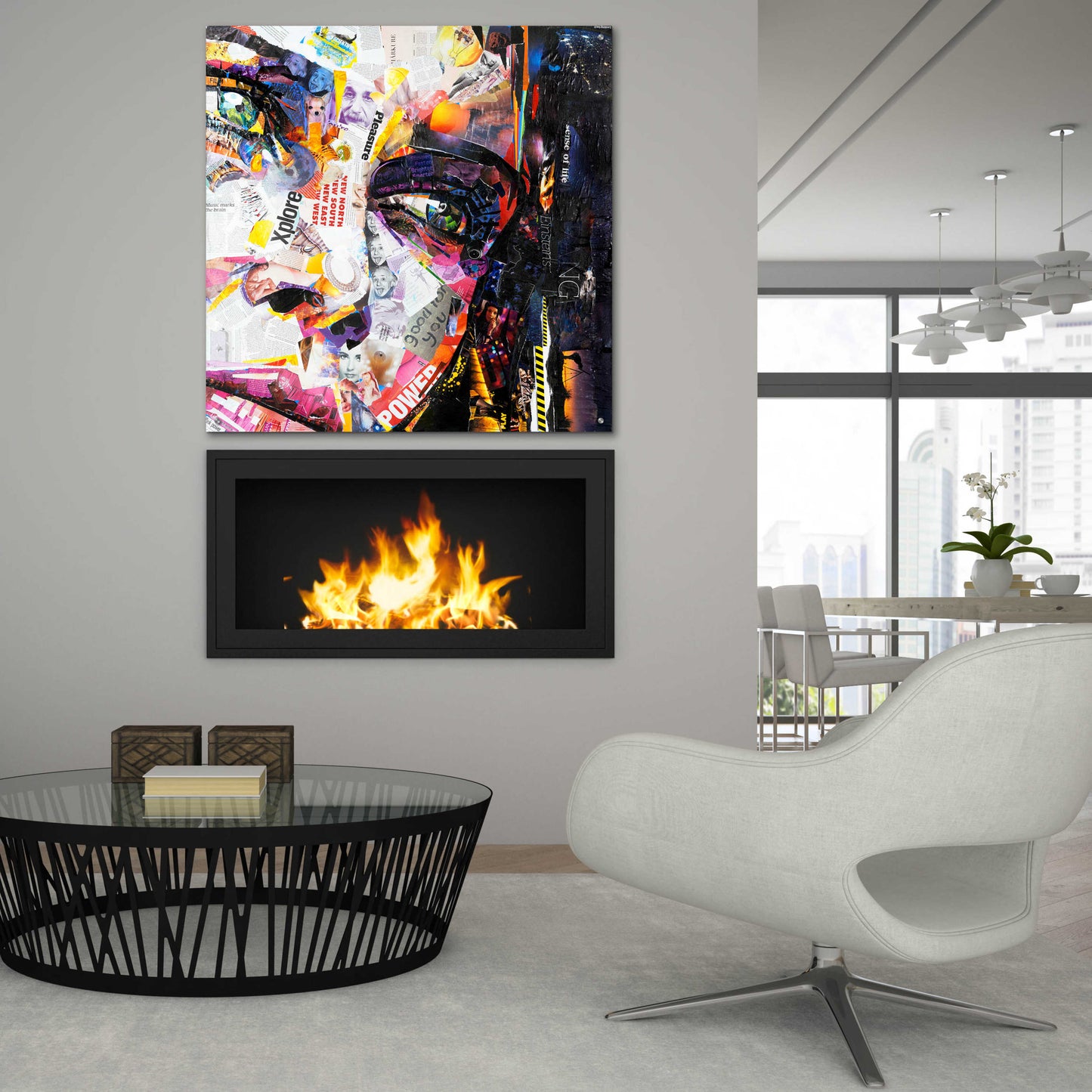 Epic Art 'Fashion' by Grey, Acrylic Glass Wall Art,36x36