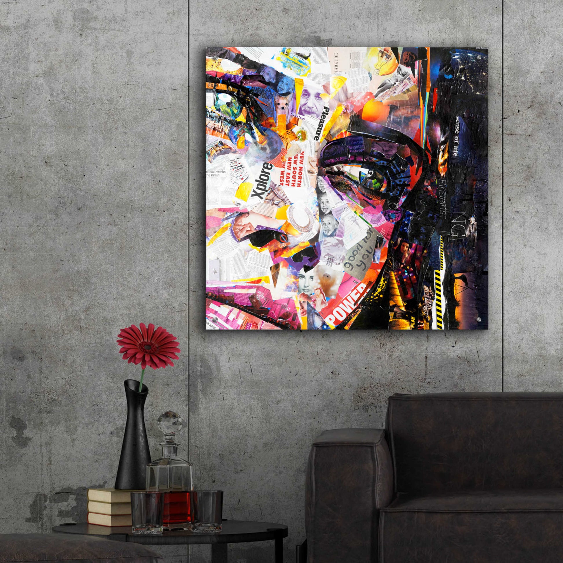 Epic Art 'Fashion' by Grey, Acrylic Glass Wall Art,36x36