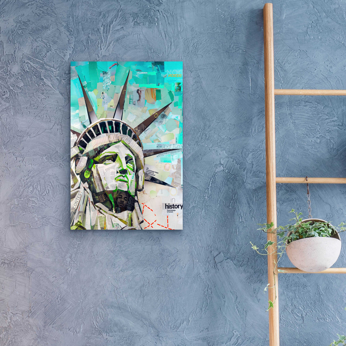 Epic Art 'Freedom' by Grey, Acrylic Glass Wall Art,16x24